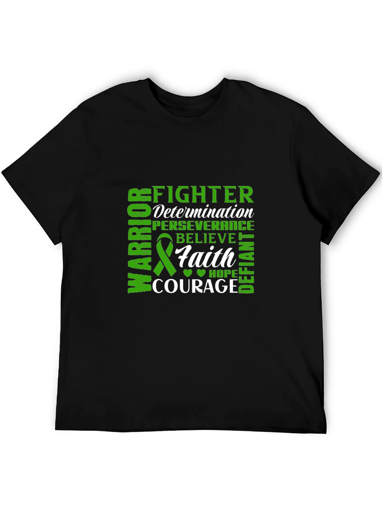 Fighter Warrior Courage Believe T-Shirt