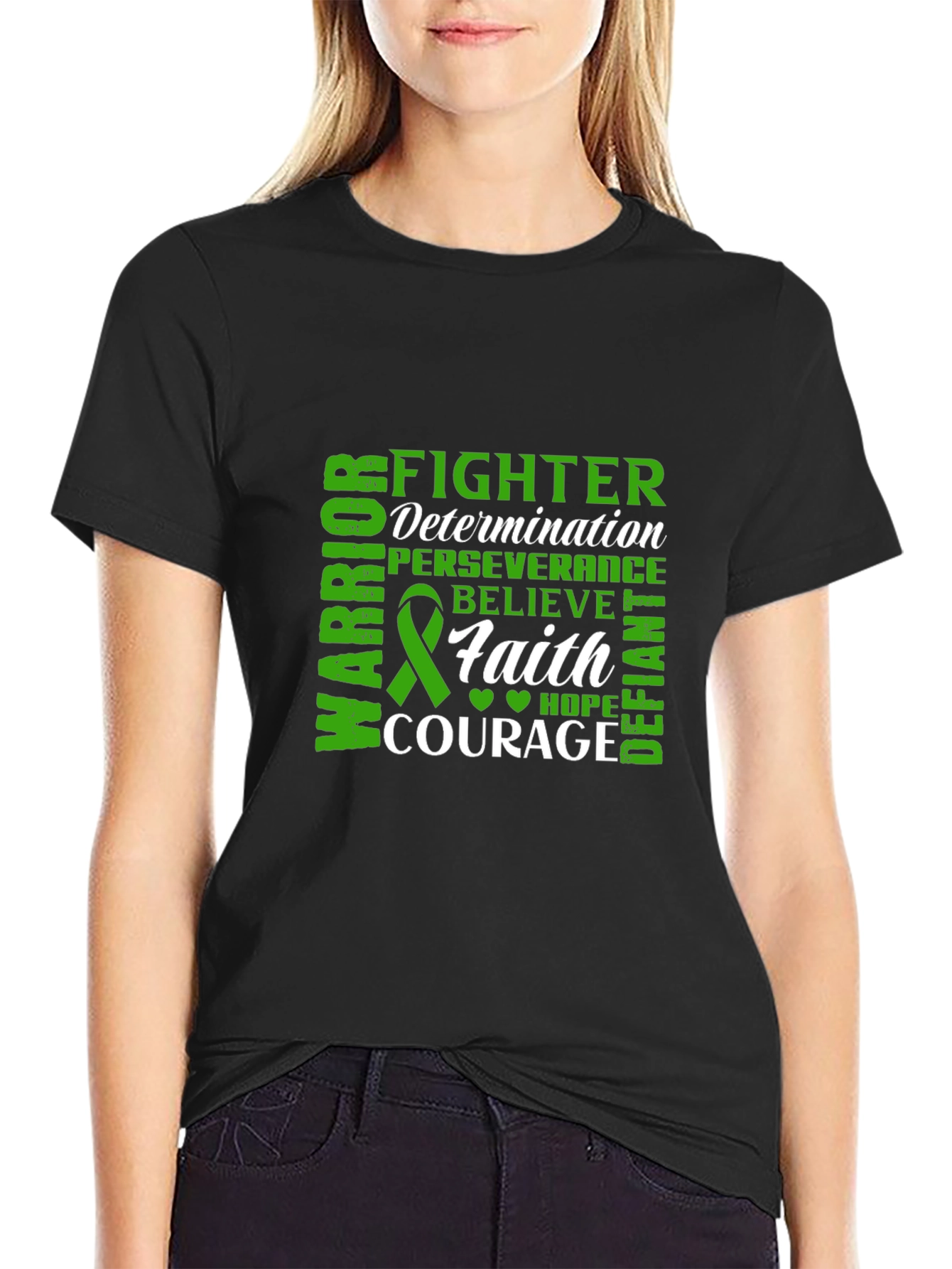 Fighter Warrior Courage Believe T-Shirt