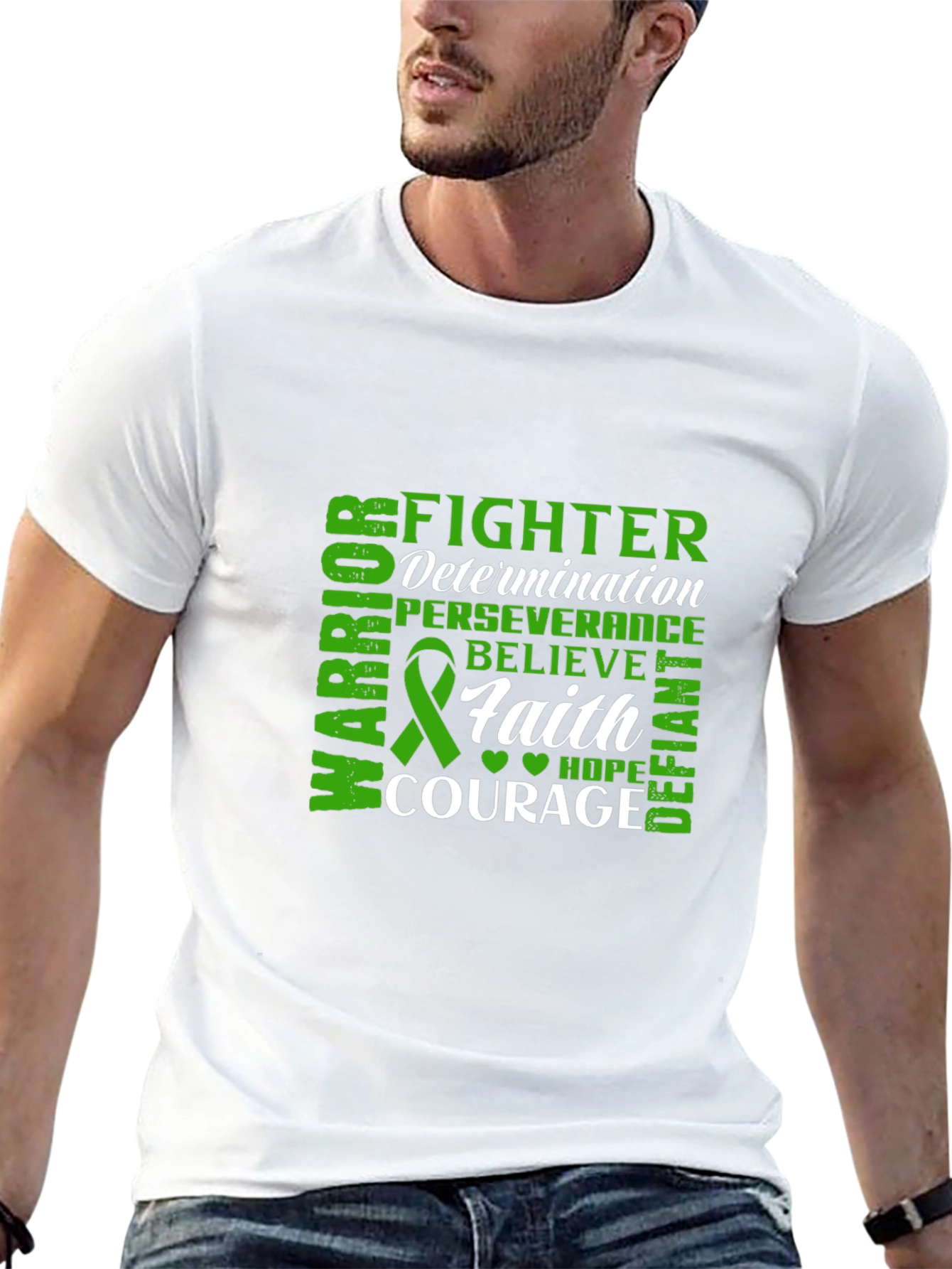 Fighter Warrior Courage Believe T-Shirt