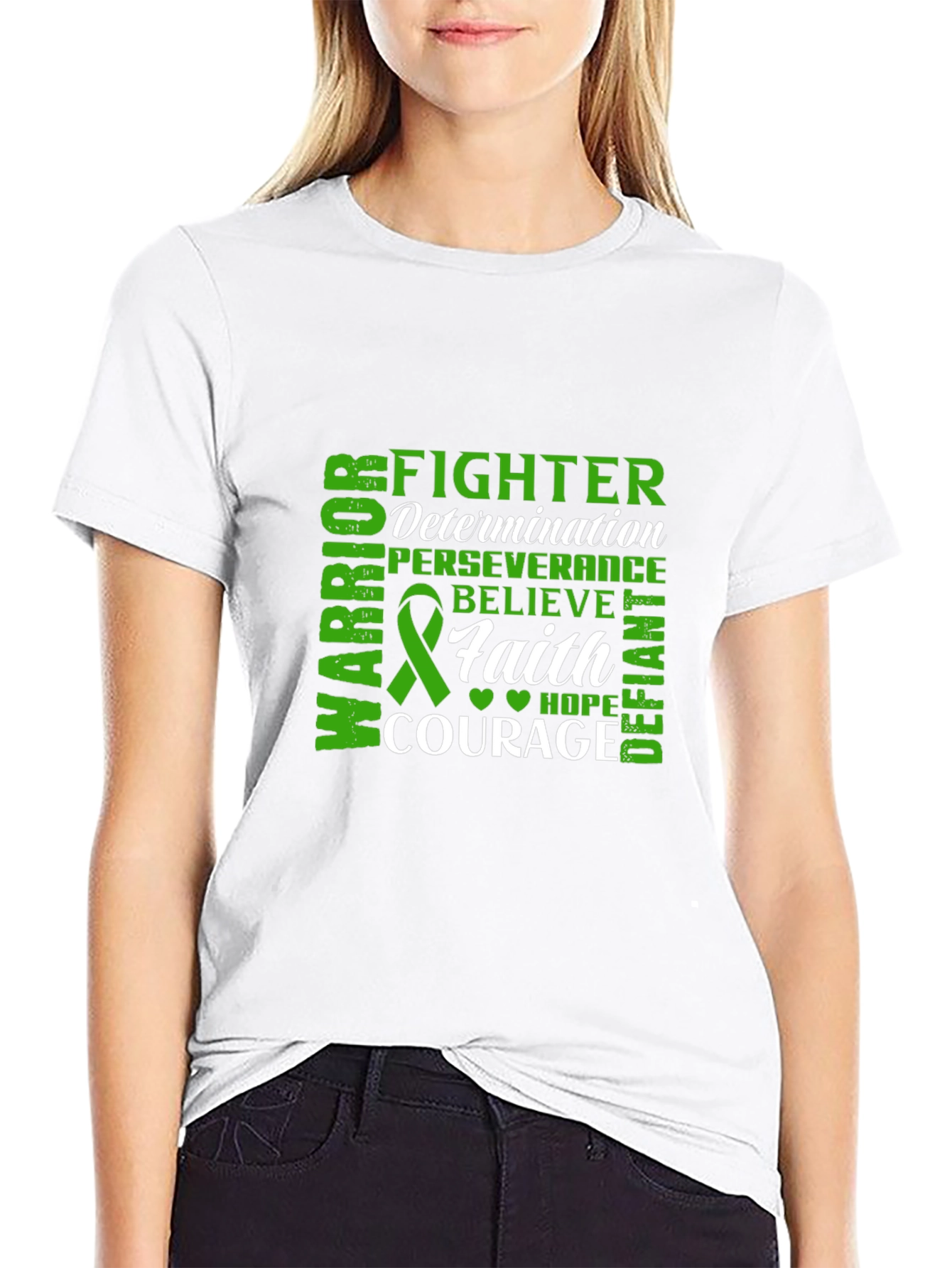 Fighter Warrior Courage Believe T-Shirt