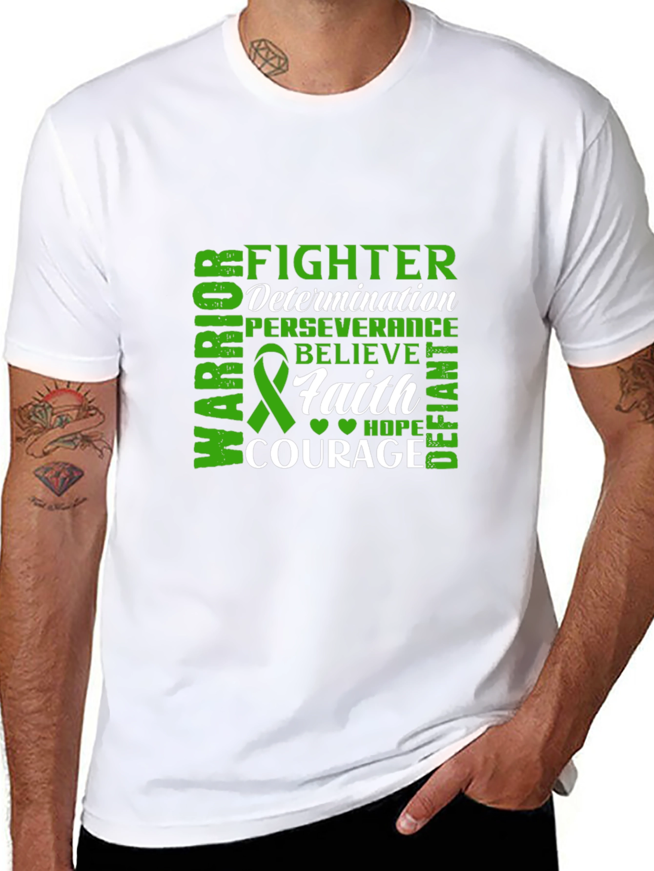 Fighter Warrior Courage Believe T-Shirt