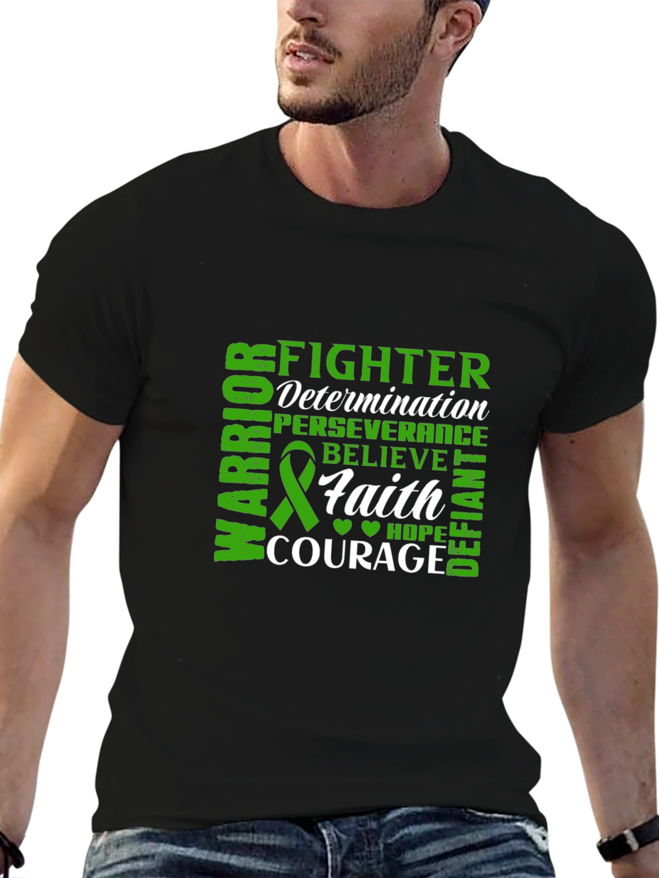 Fighter Warrior Courage Believe T-Shirt