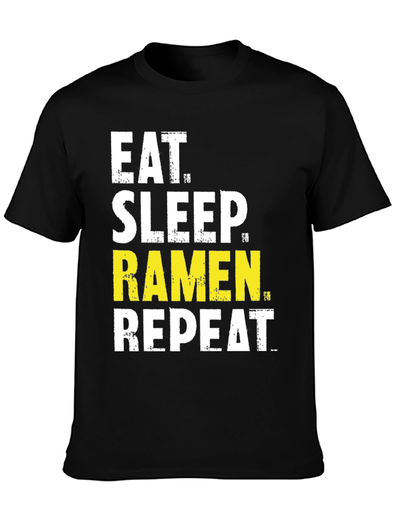 Eat Sleep Ramen Repeat Graphic T-Shirt