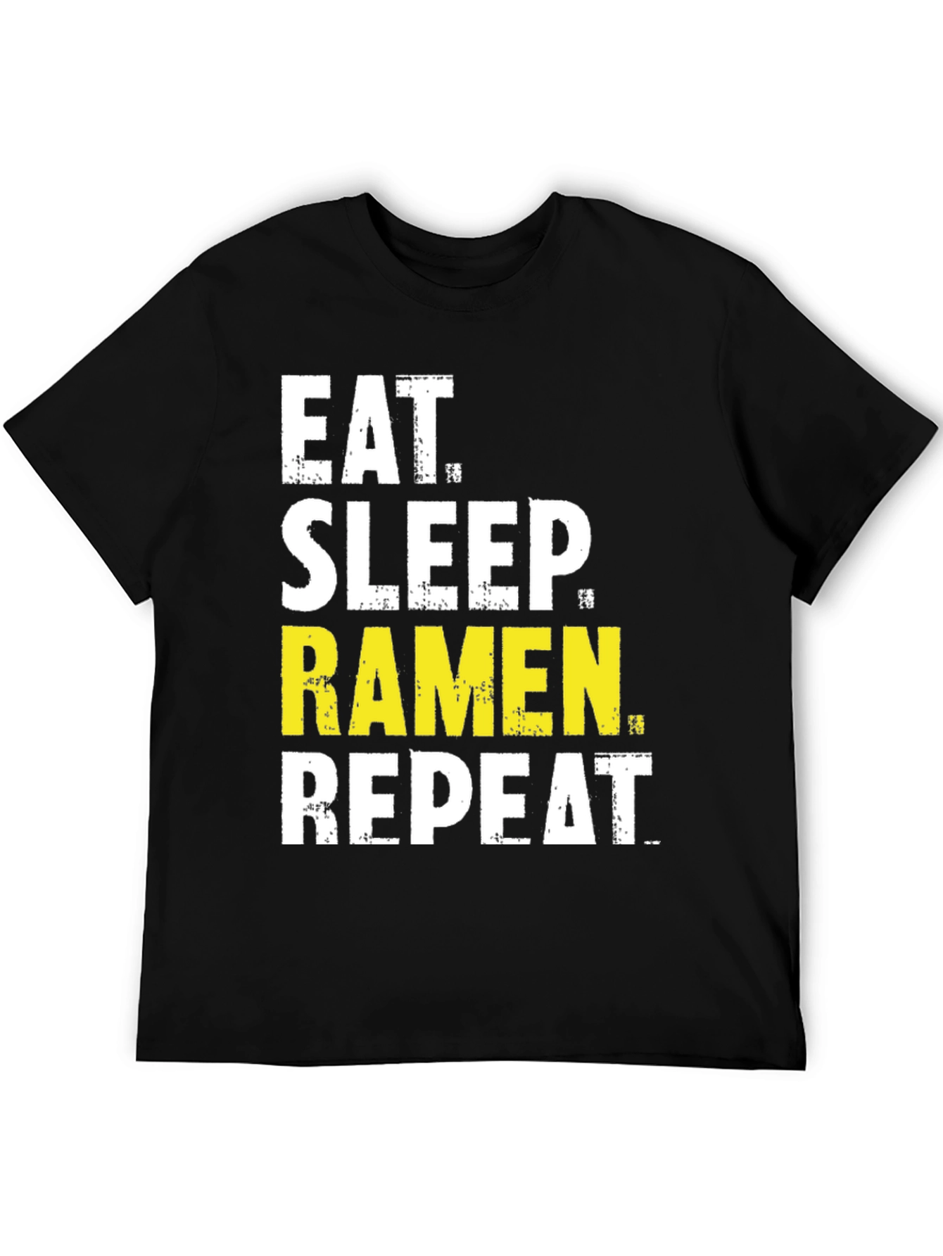 Eat Sleep Ramen Repeat Graphic T-Shirt