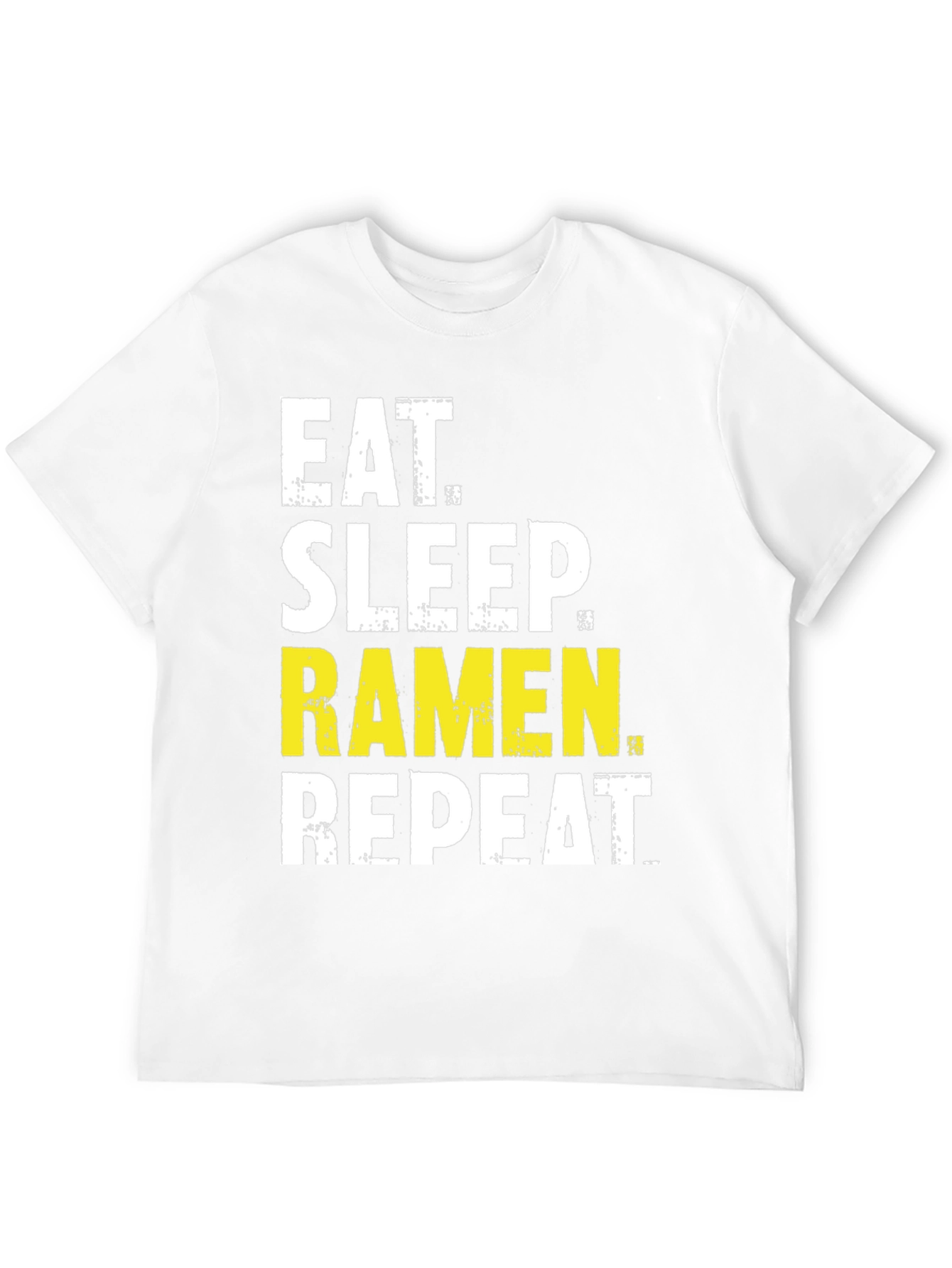 Eat Sleep Ramen Repeat Graphic T-Shirt