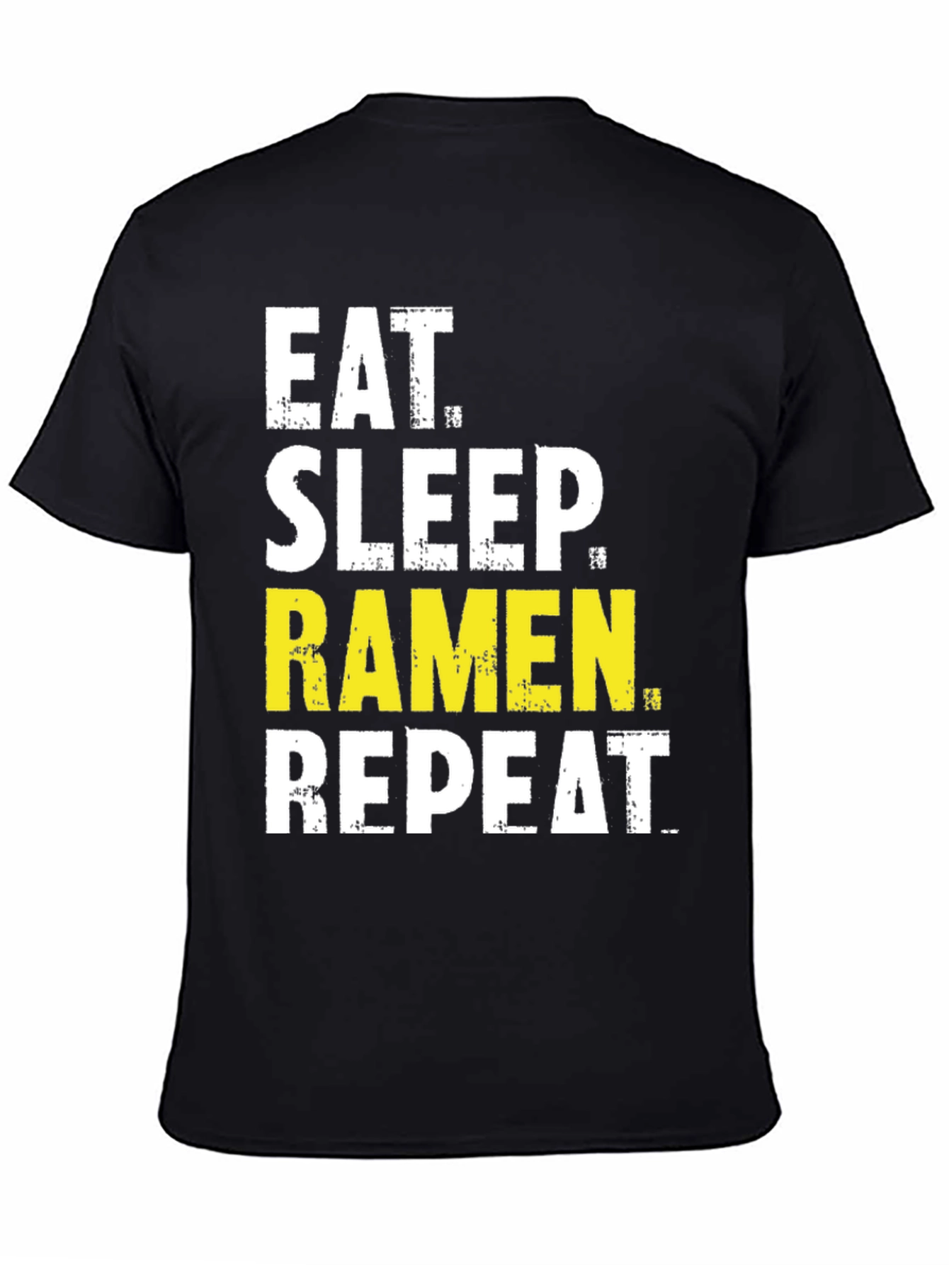 Eat Sleep Ramen Repeat Graphic T-Shirt