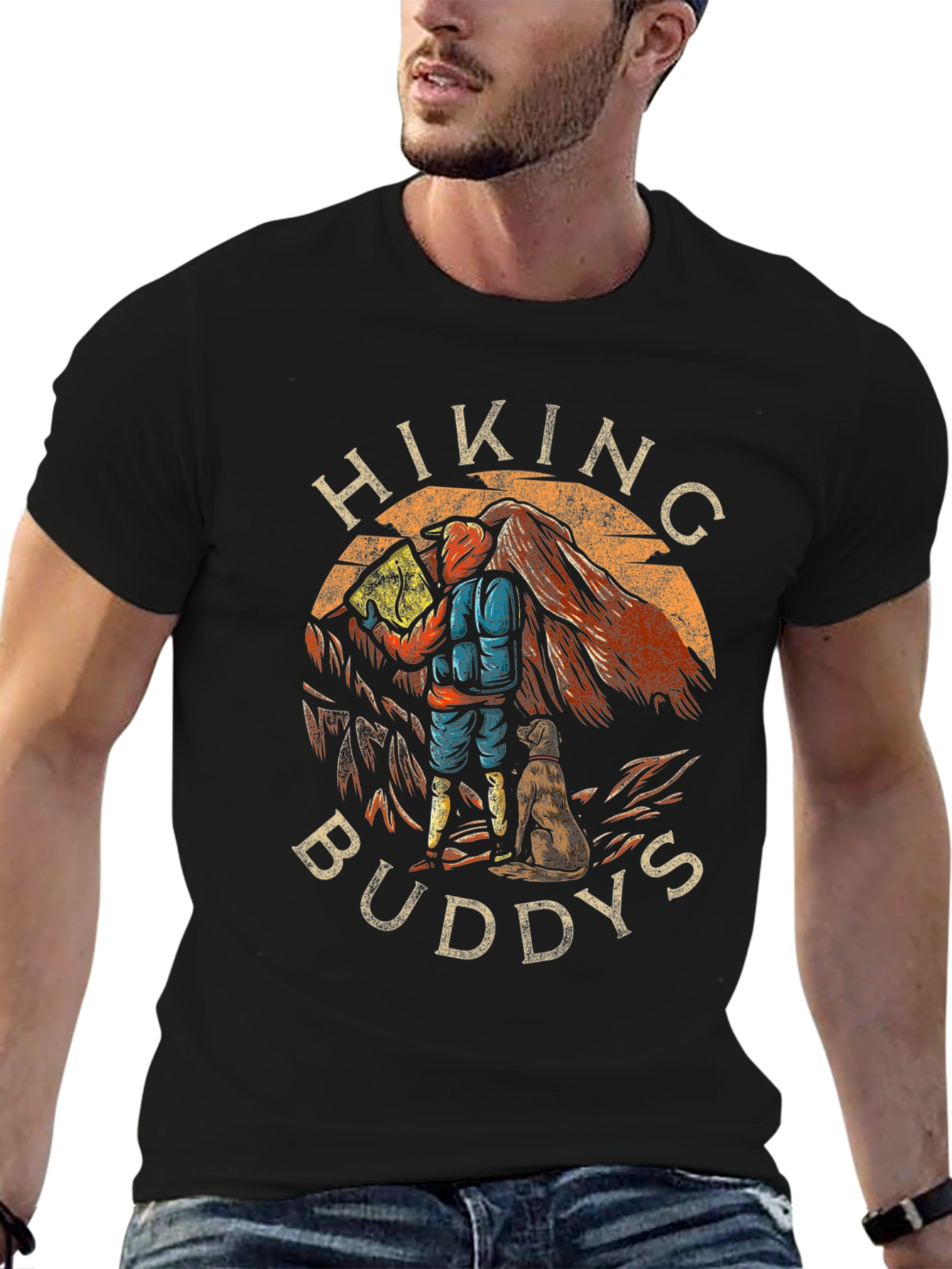 Hiking Buddies Graphic T-Shirt