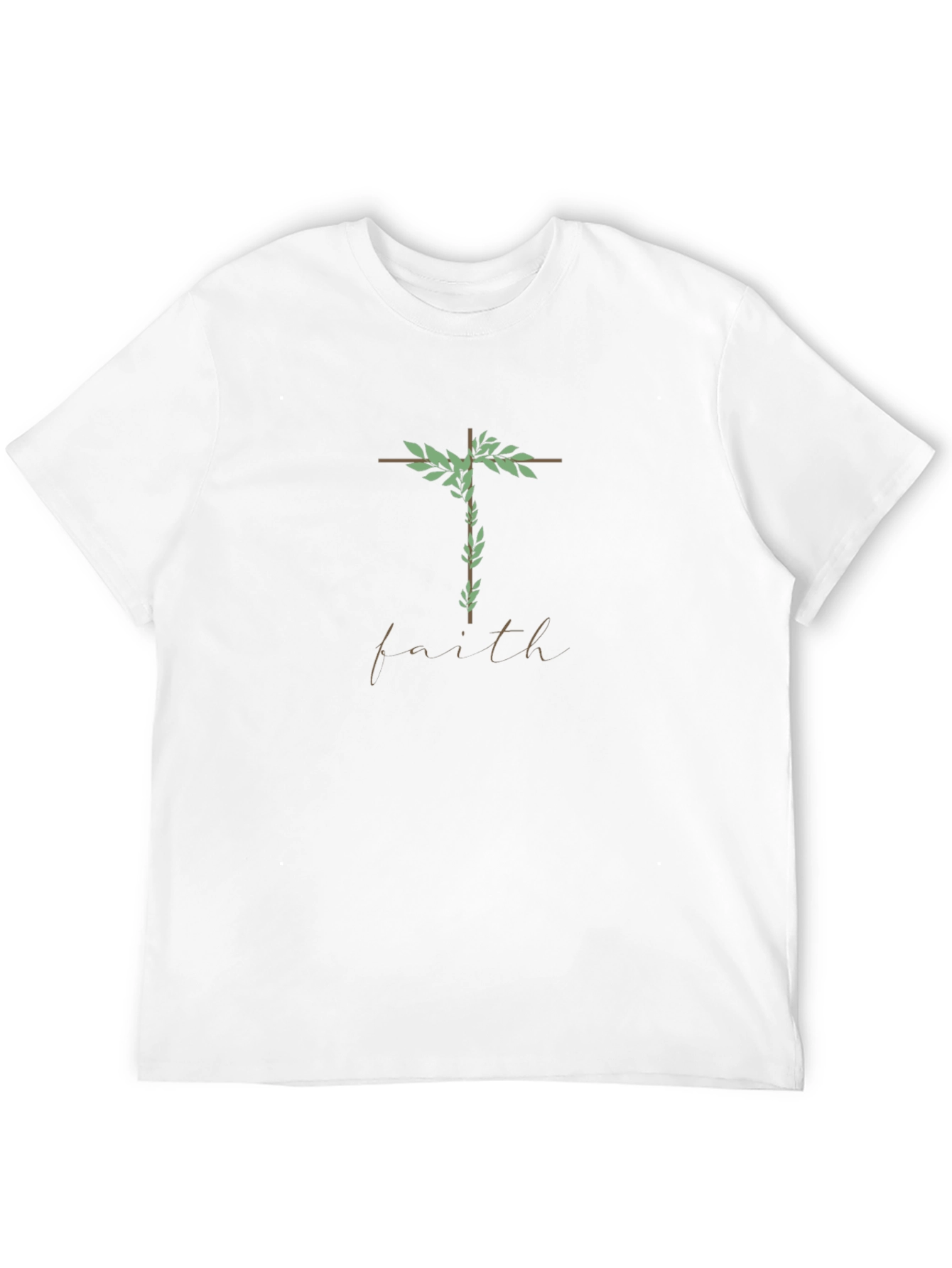 Faith Cross Graphic T-Shirt - Christian Apparel