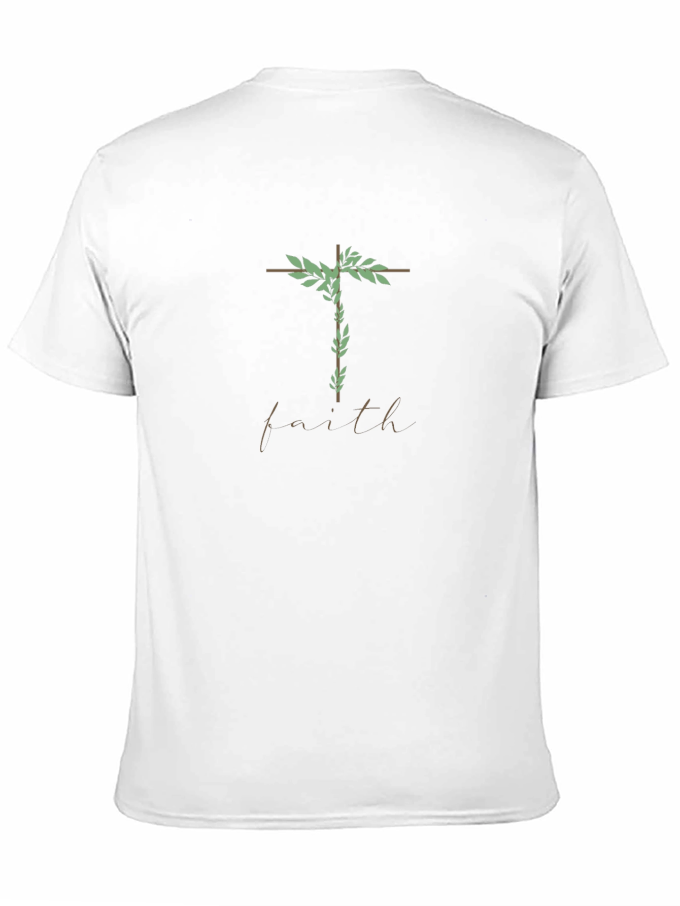Faith Cross Graphic T-Shirt - Christian Apparel