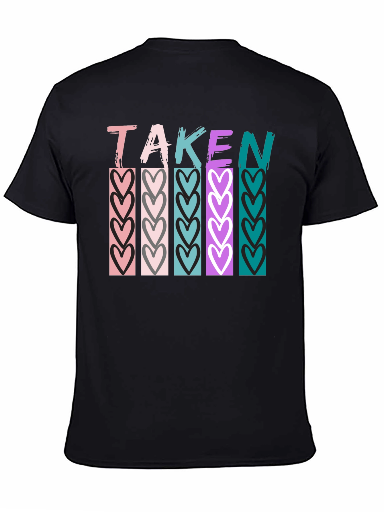 Taken Heart Graphic T-Shirt - Stylish Valentines Day Apparel