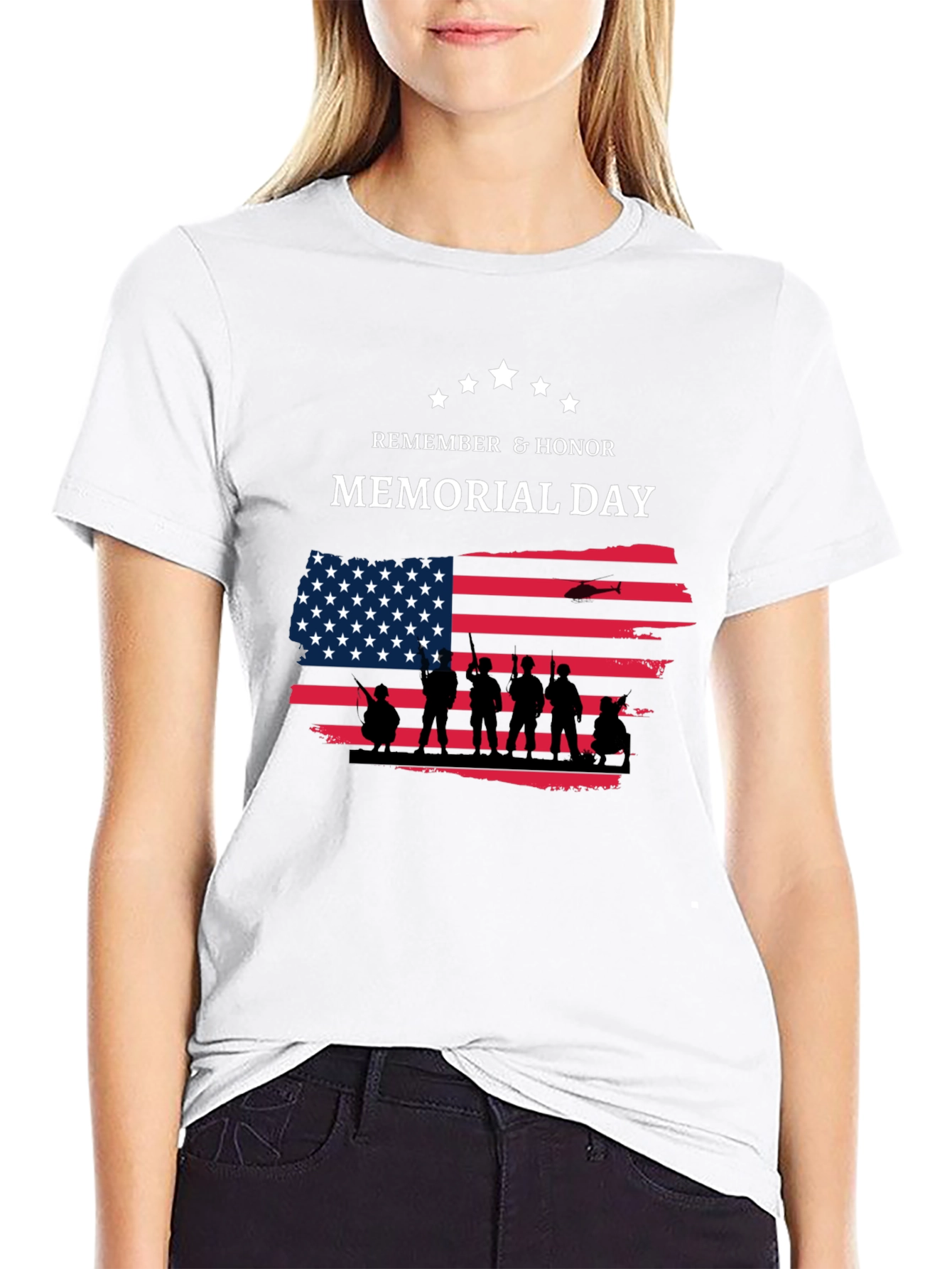 Memorial Day Remember & Honor T-Shirt