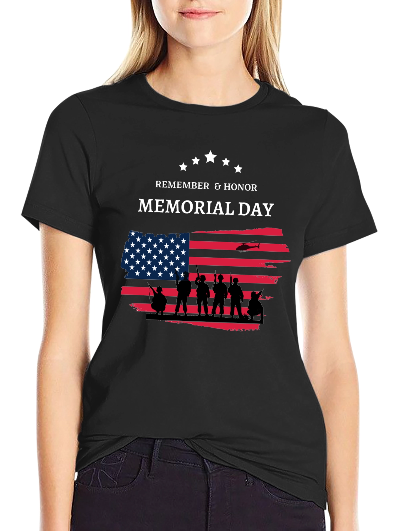 Memorial Day Remember & Honor T-Shirt