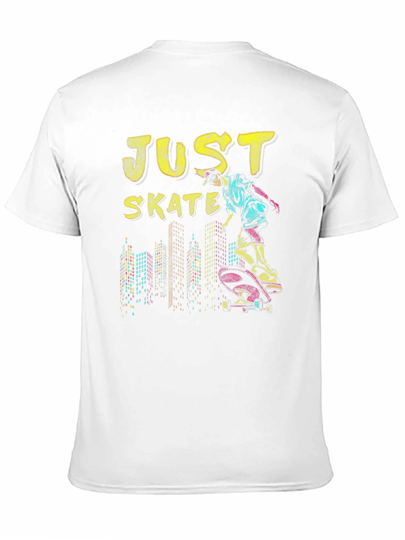 Just Skate T-Shirt - Urban Skater Design