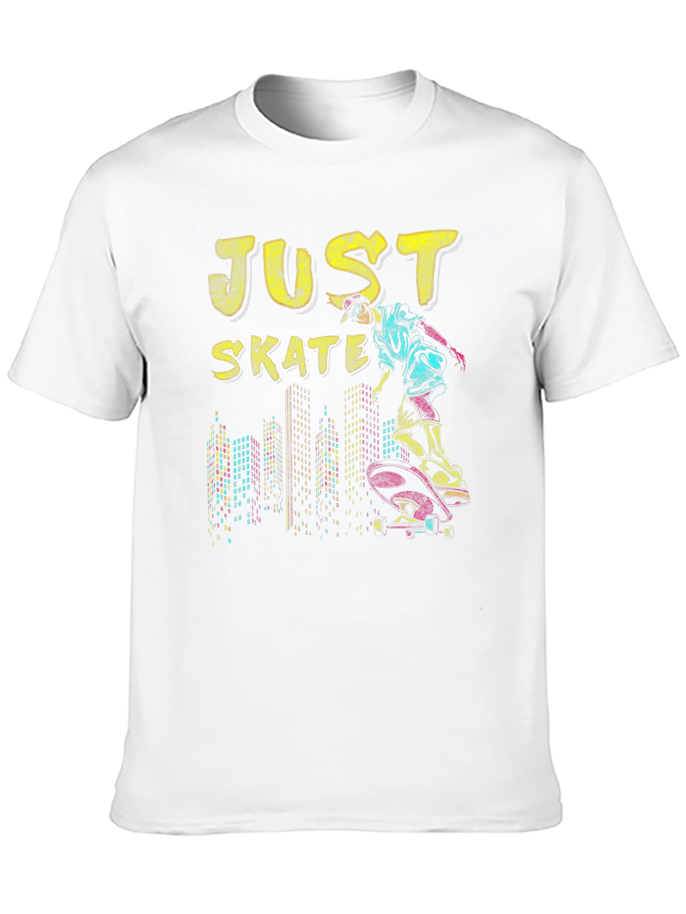 Just Skate T-Shirt - Urban Skater Design