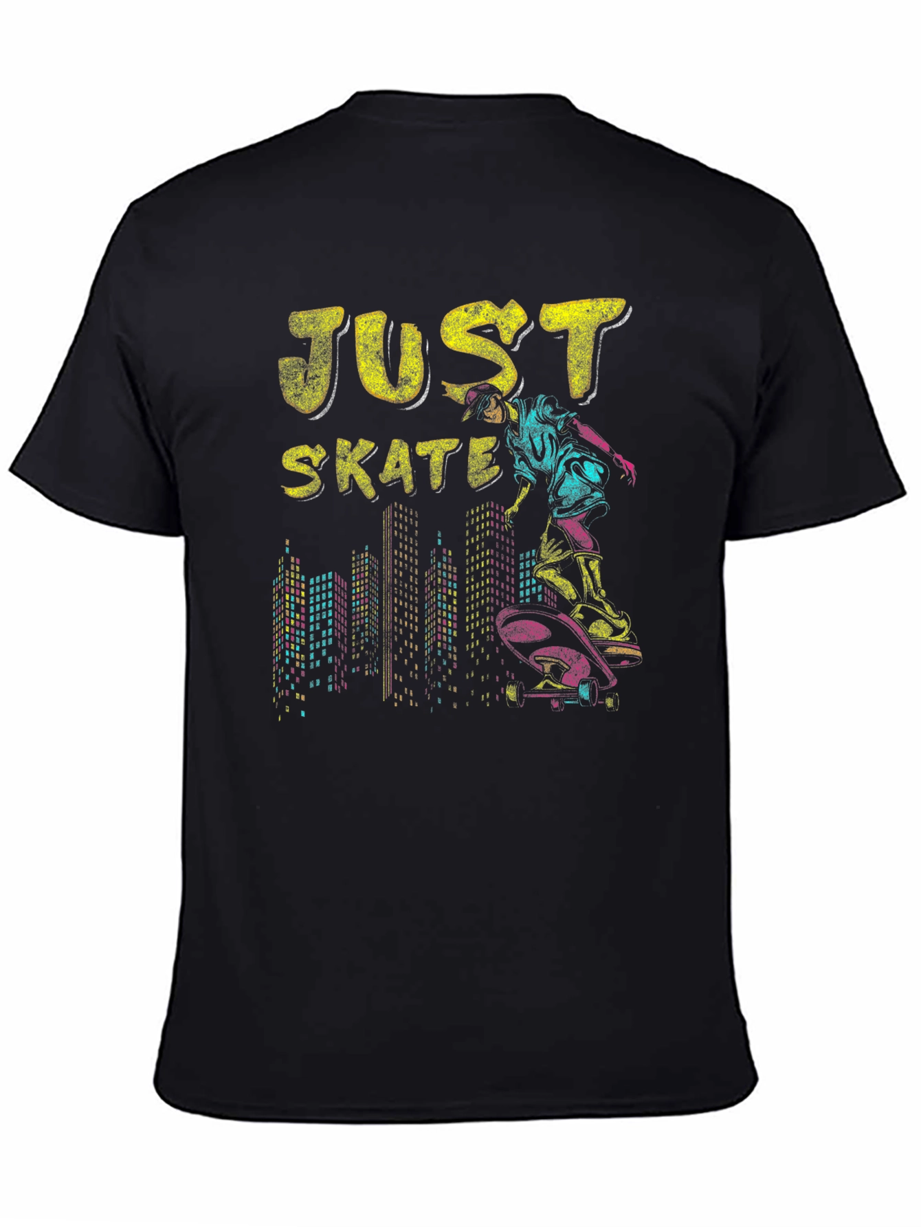 Just Skate T-Shirt - Urban Skater Design