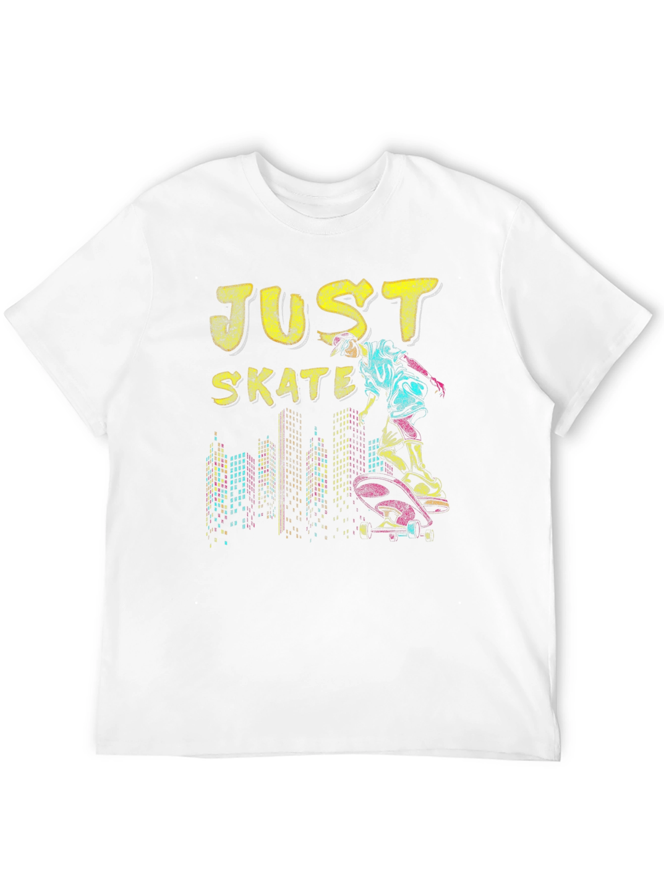 Just Skate T-Shirt - Urban Skater Design