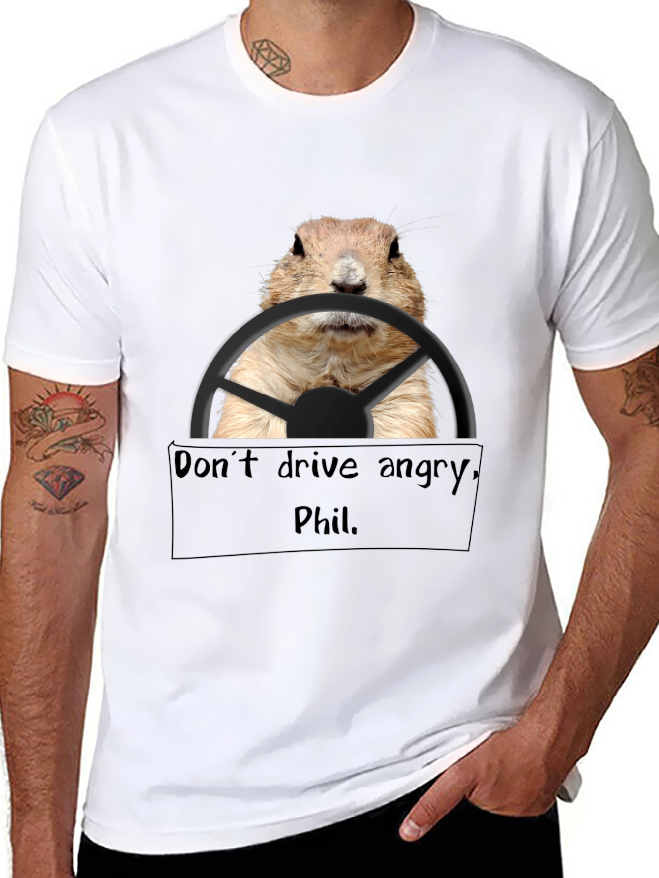 Dont Drive Angry Phil T-Shirt