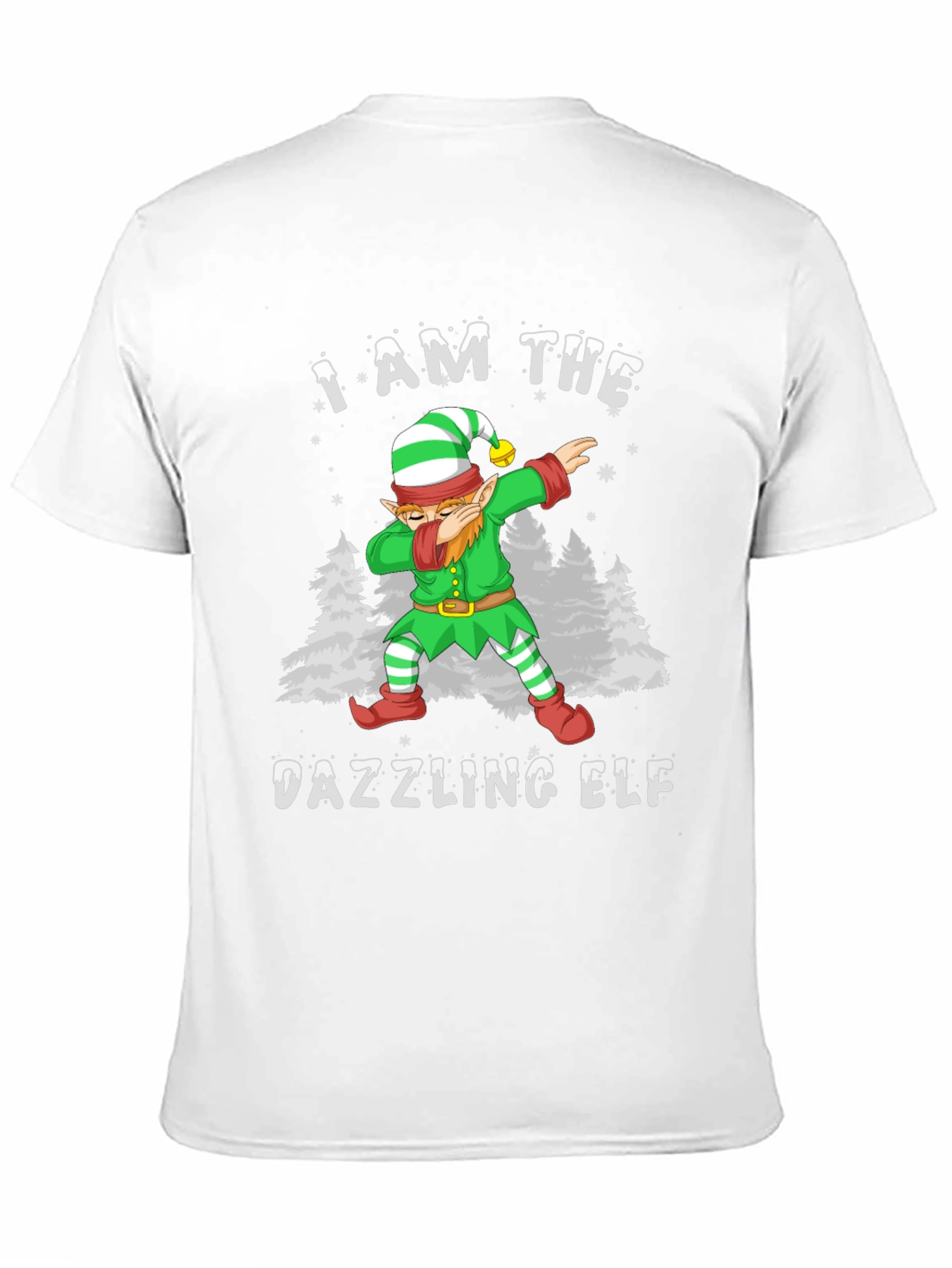Dazzling Elf Christmas Graphic Tee