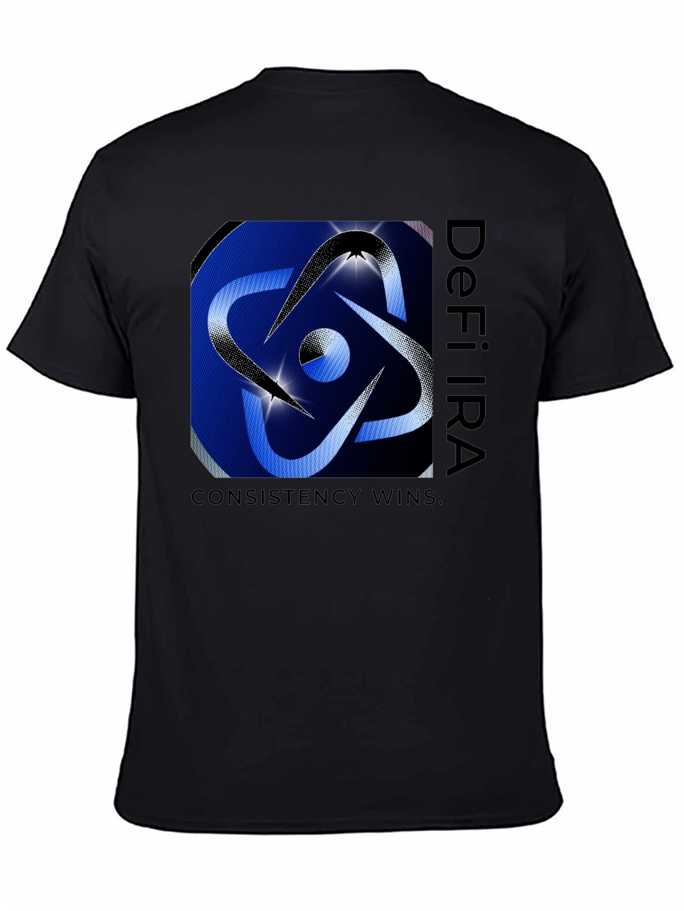 DeFi IRA Consistency Wins Graphic Tee
