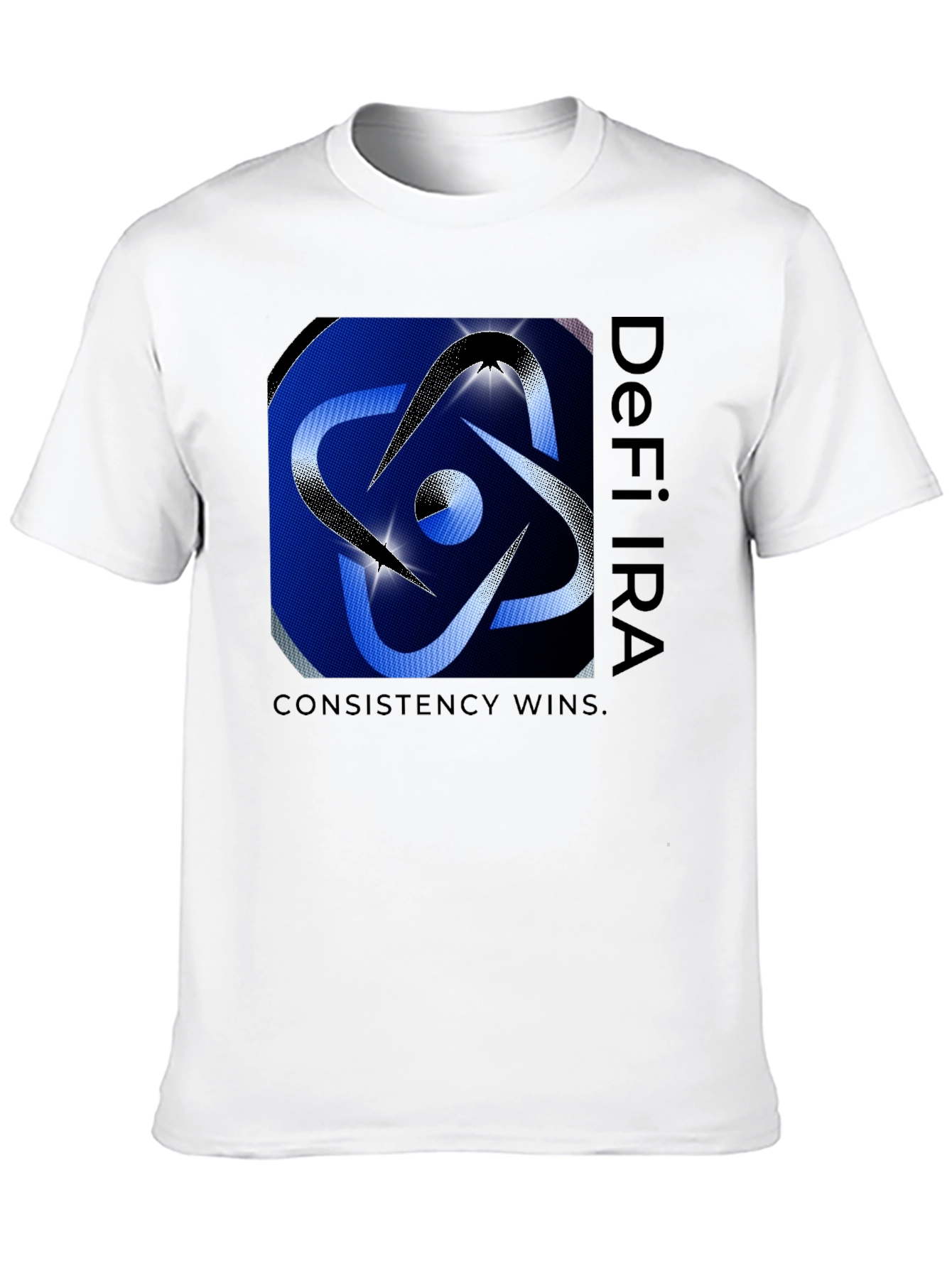 DeFi IRA Consistency Wins Graphic Tee