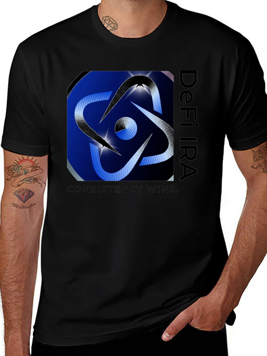 DeFi IRA Consistency Wins Graphic Tee