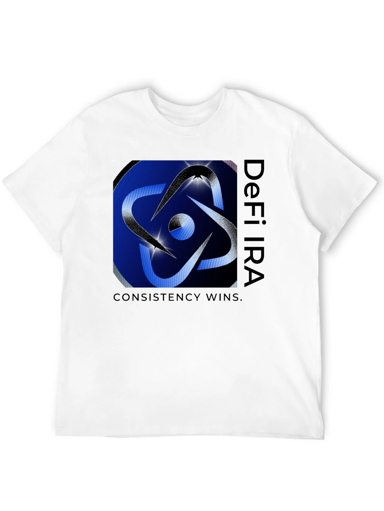 DeFi IRA Consistency Wins Graphic Tee