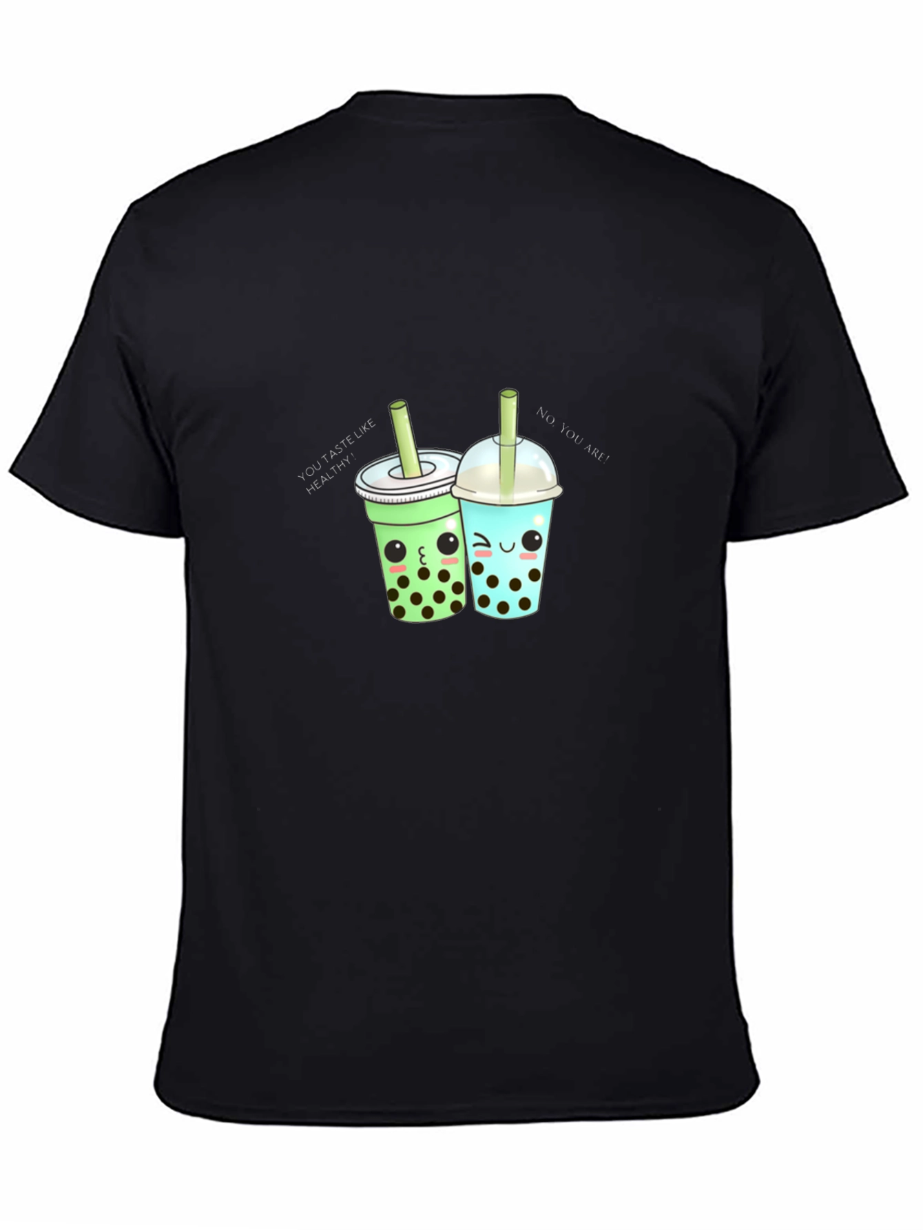 Cute Bubble Tea Graphic Tee - Kawaii Boba Shirt