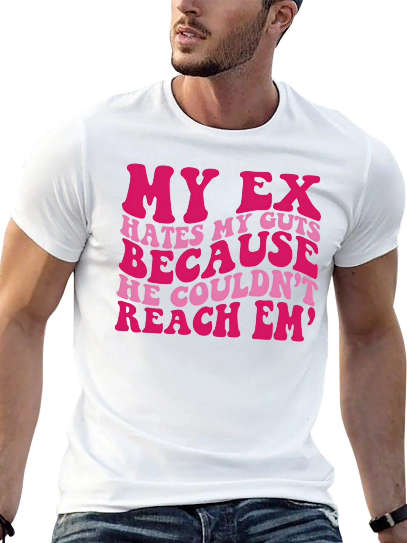My Ex Hates My Guts T-Shirt Funny Graphic Tee