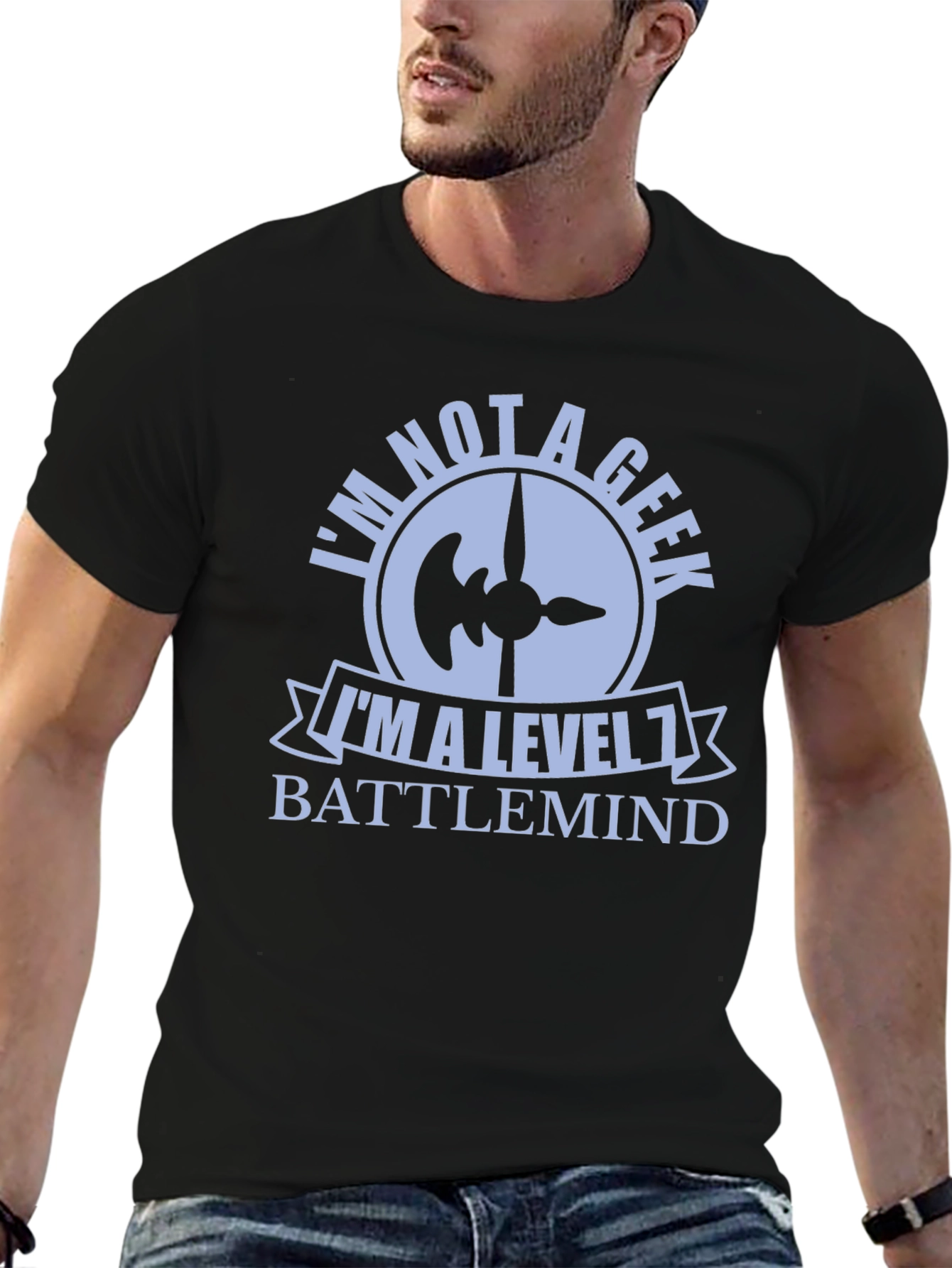 Im Not a Geek Level 1 Battlemind T-Shirt