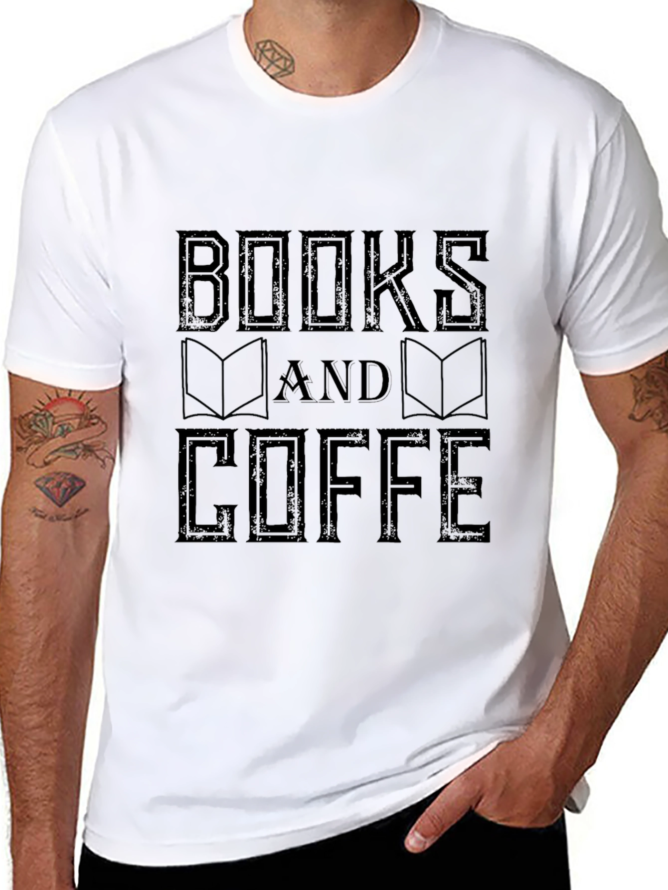 Books and Coffee T-Shirt