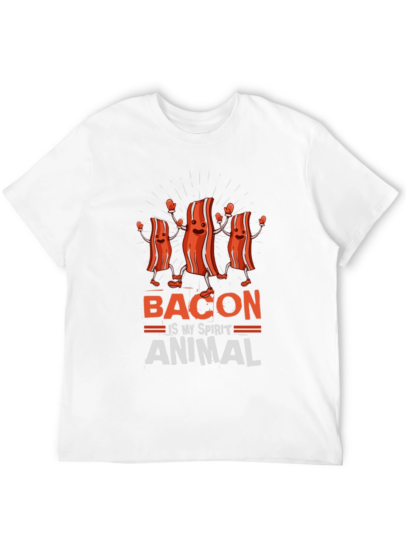 Bacon is My Spirit Animal Funny T-Shirt