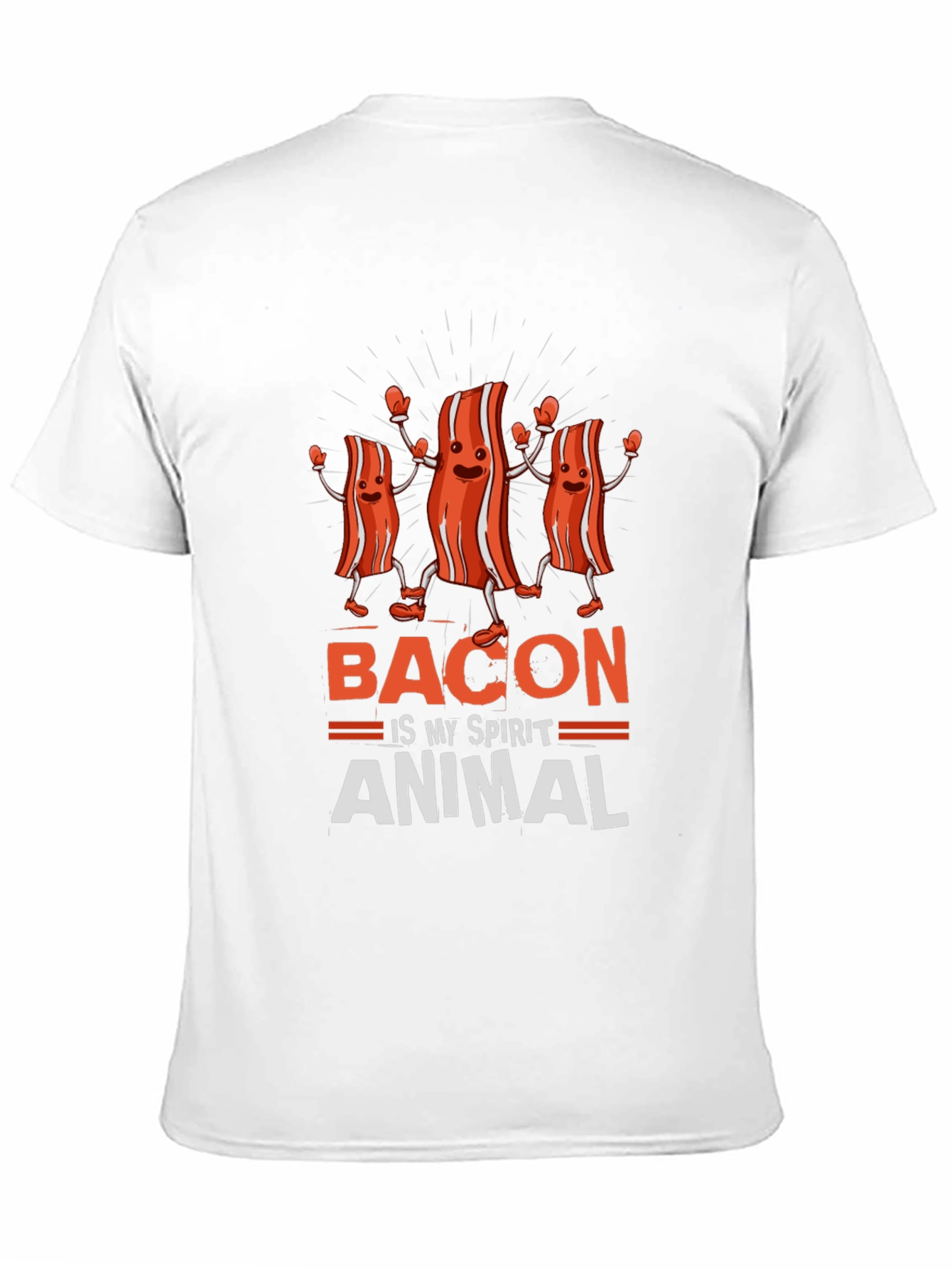 Bacon is My Spirit Animal Funny T-Shirt