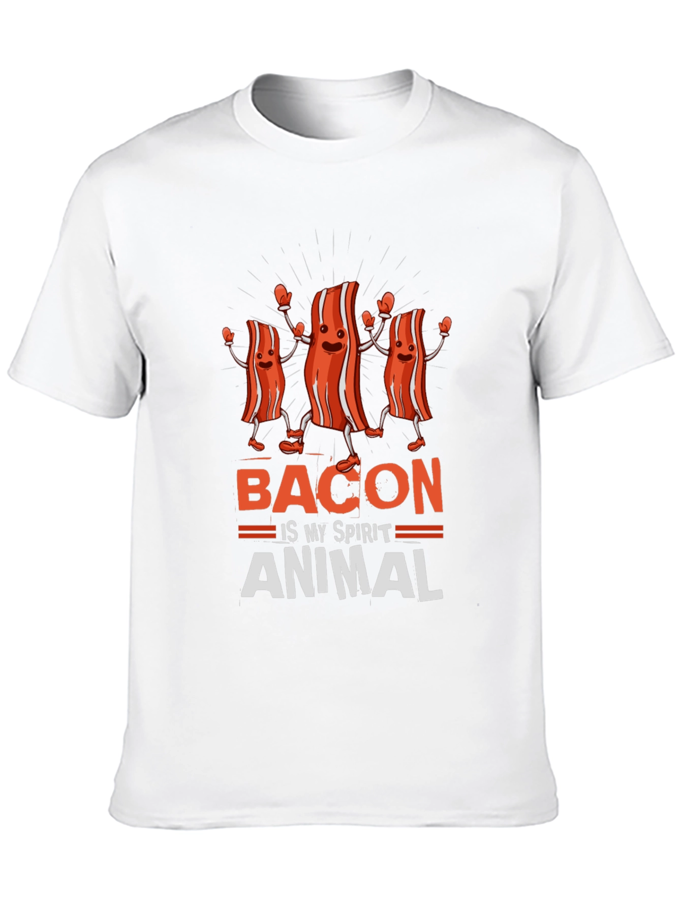 Bacon is My Spirit Animal Funny T-Shirt