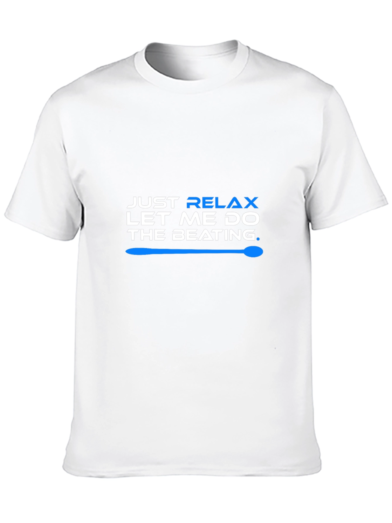 Relax Let Me Do The Beating T-Shirt - Black