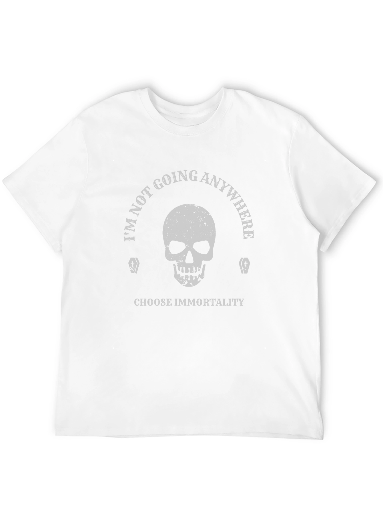 Immortality Skull Graphic Tee