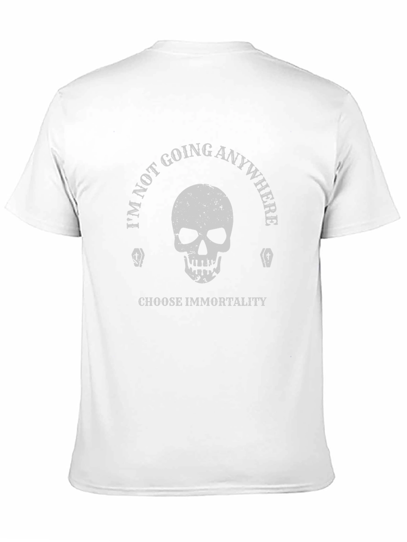 Immortality Skull Graphic Tee