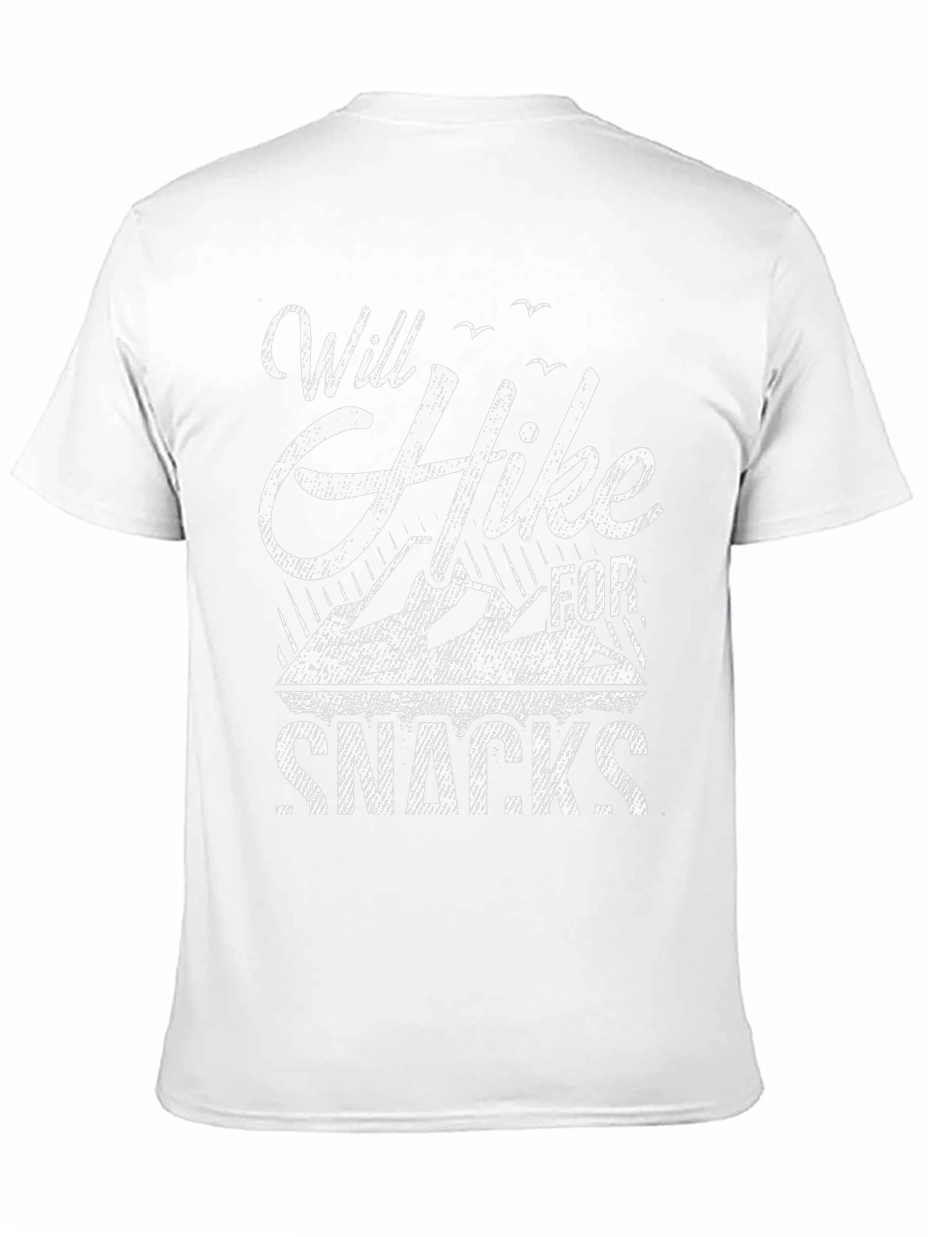 Will Hike For Snacks - Graphic T-Shirt