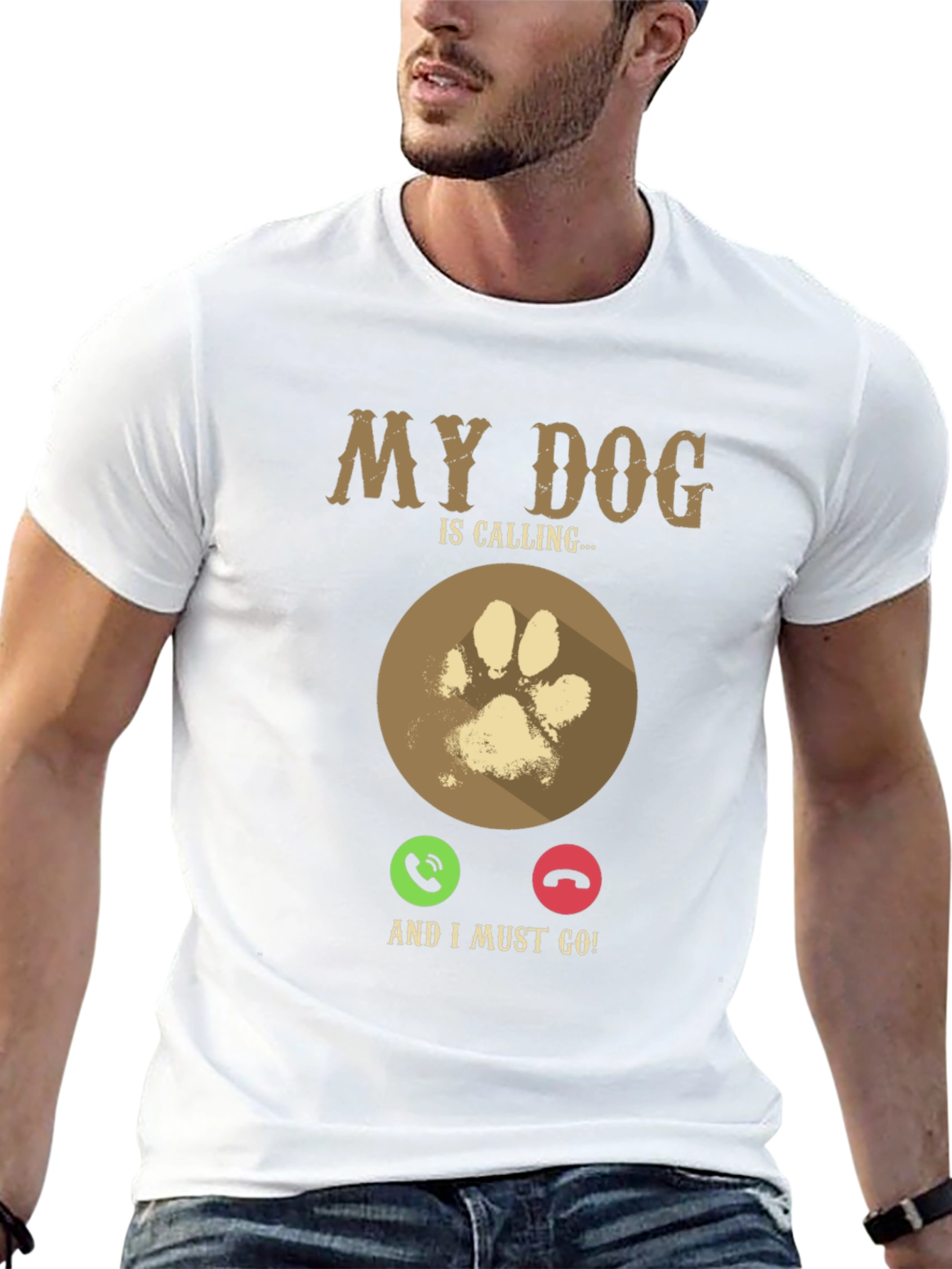 My Dog Is Calling T-Shirt