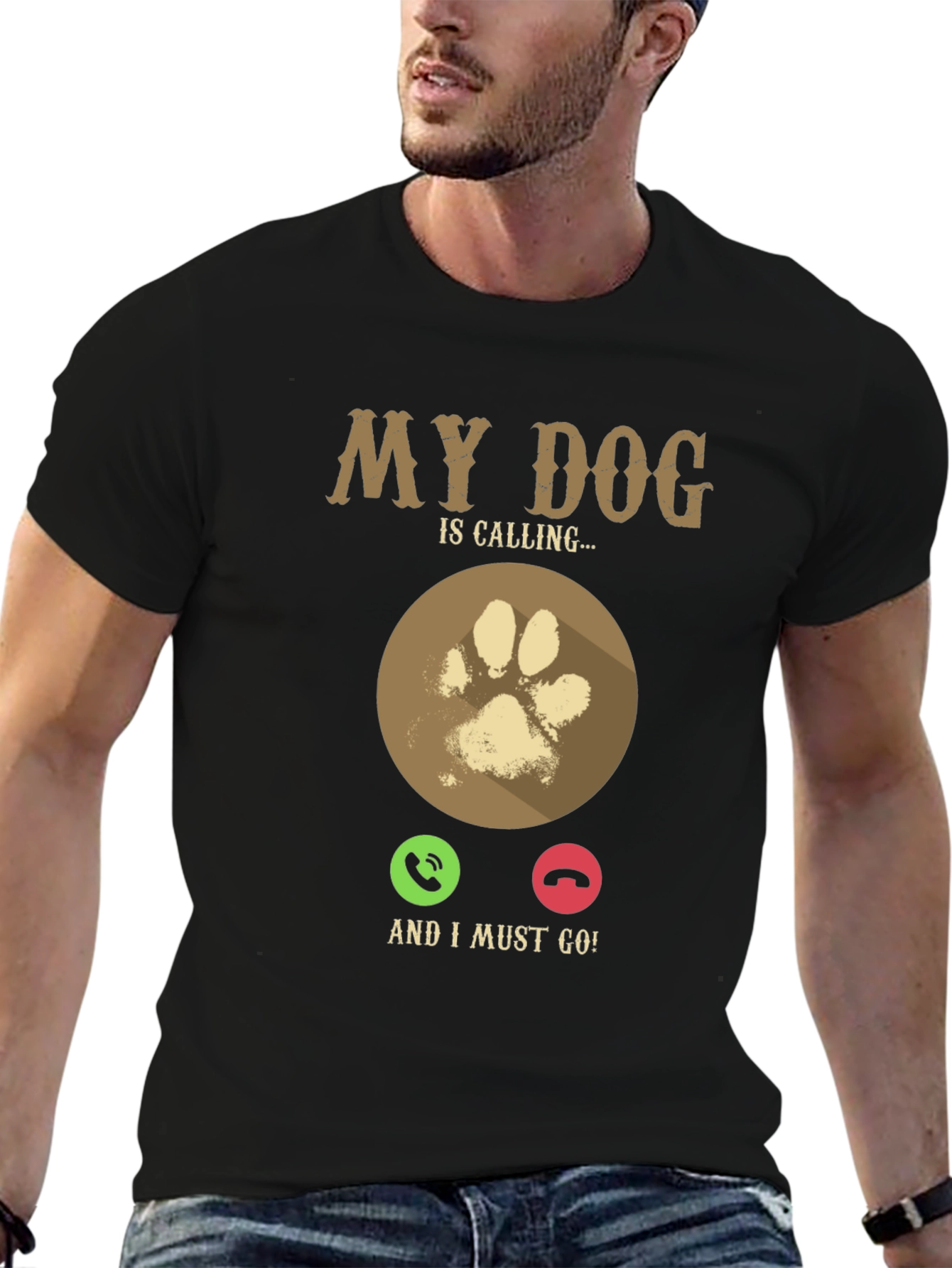 My Dog Is Calling T-Shirt