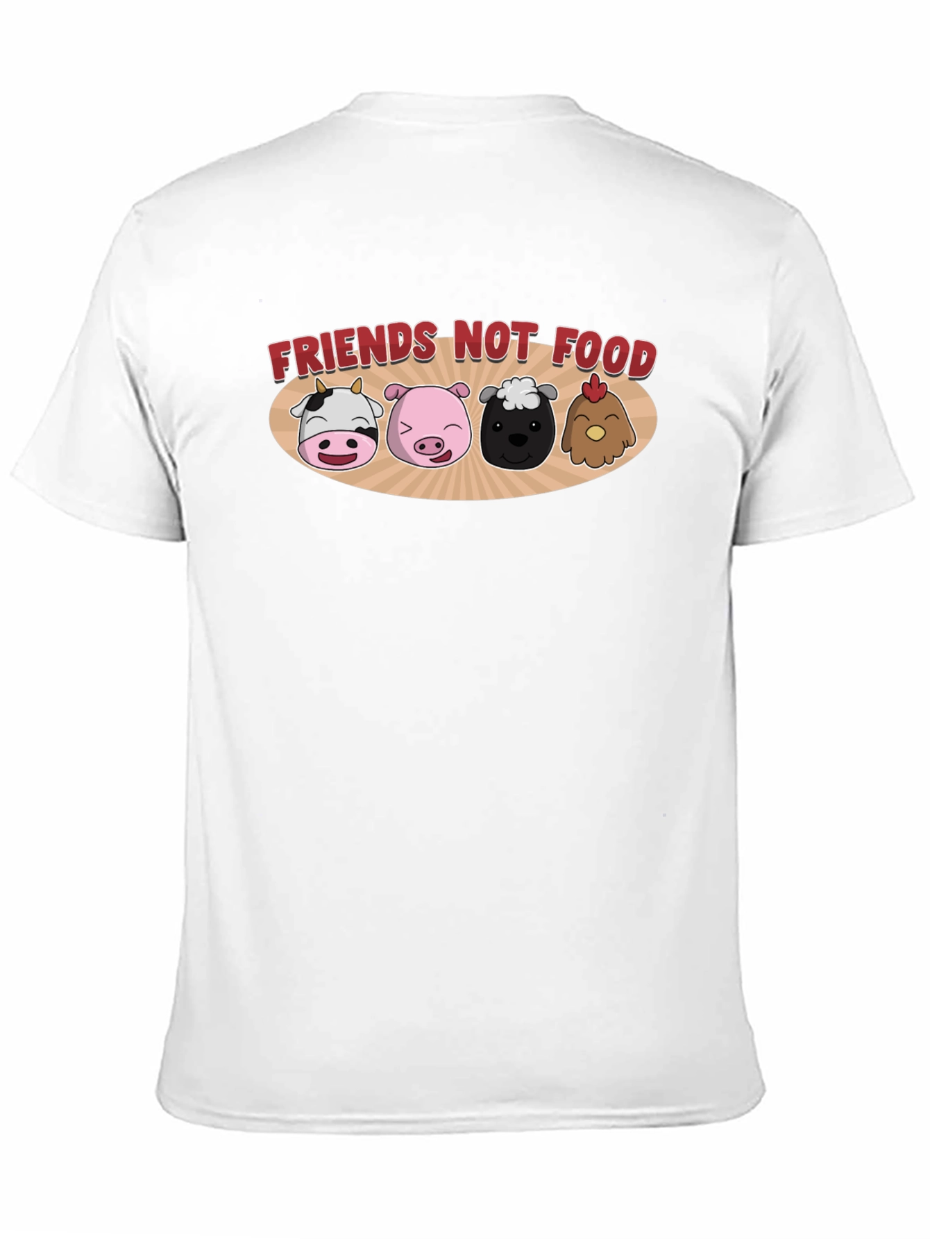 Friends Not Food Vegan T-Shirt