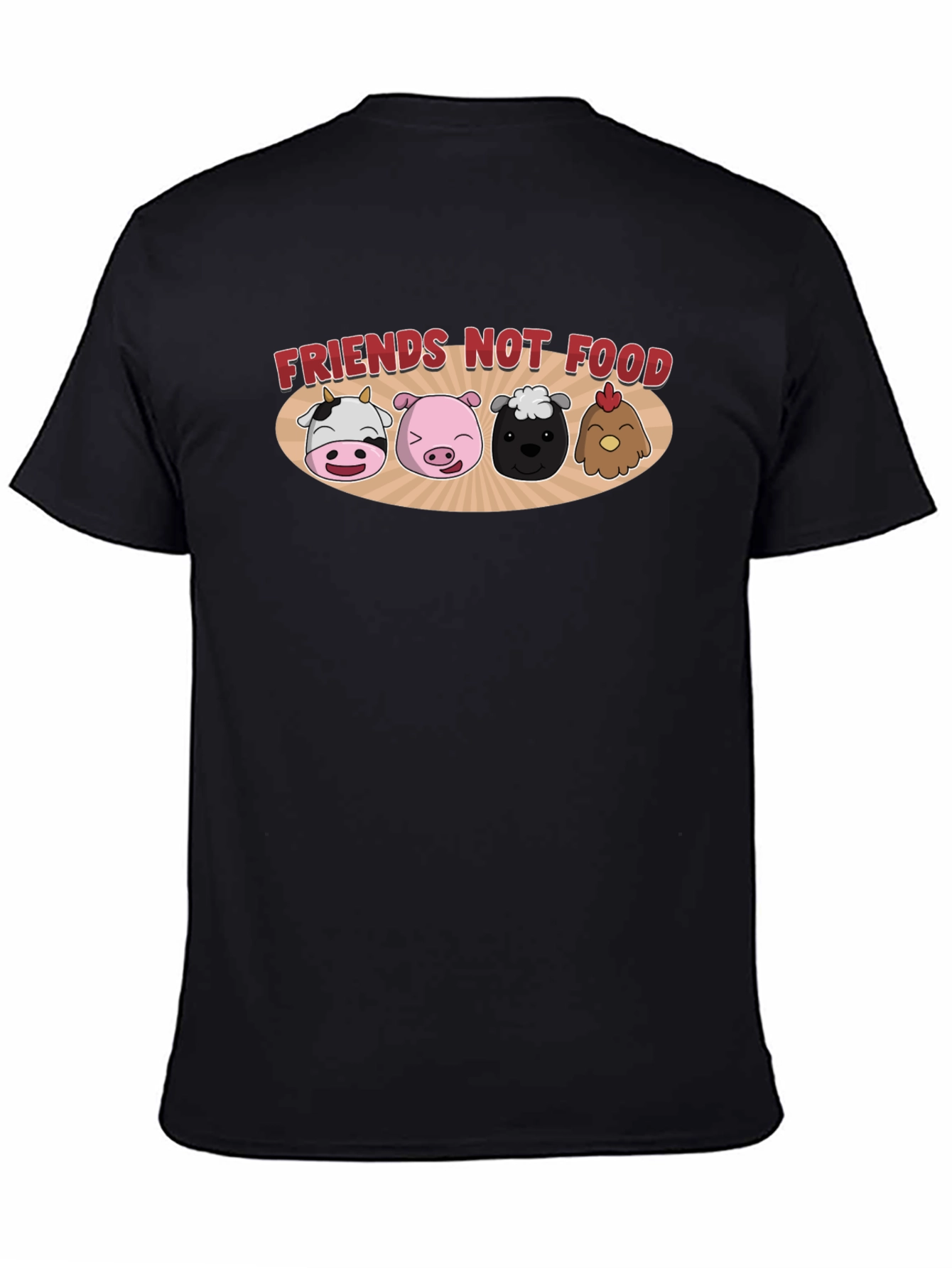 Friends Not Food Vegan T-Shirt