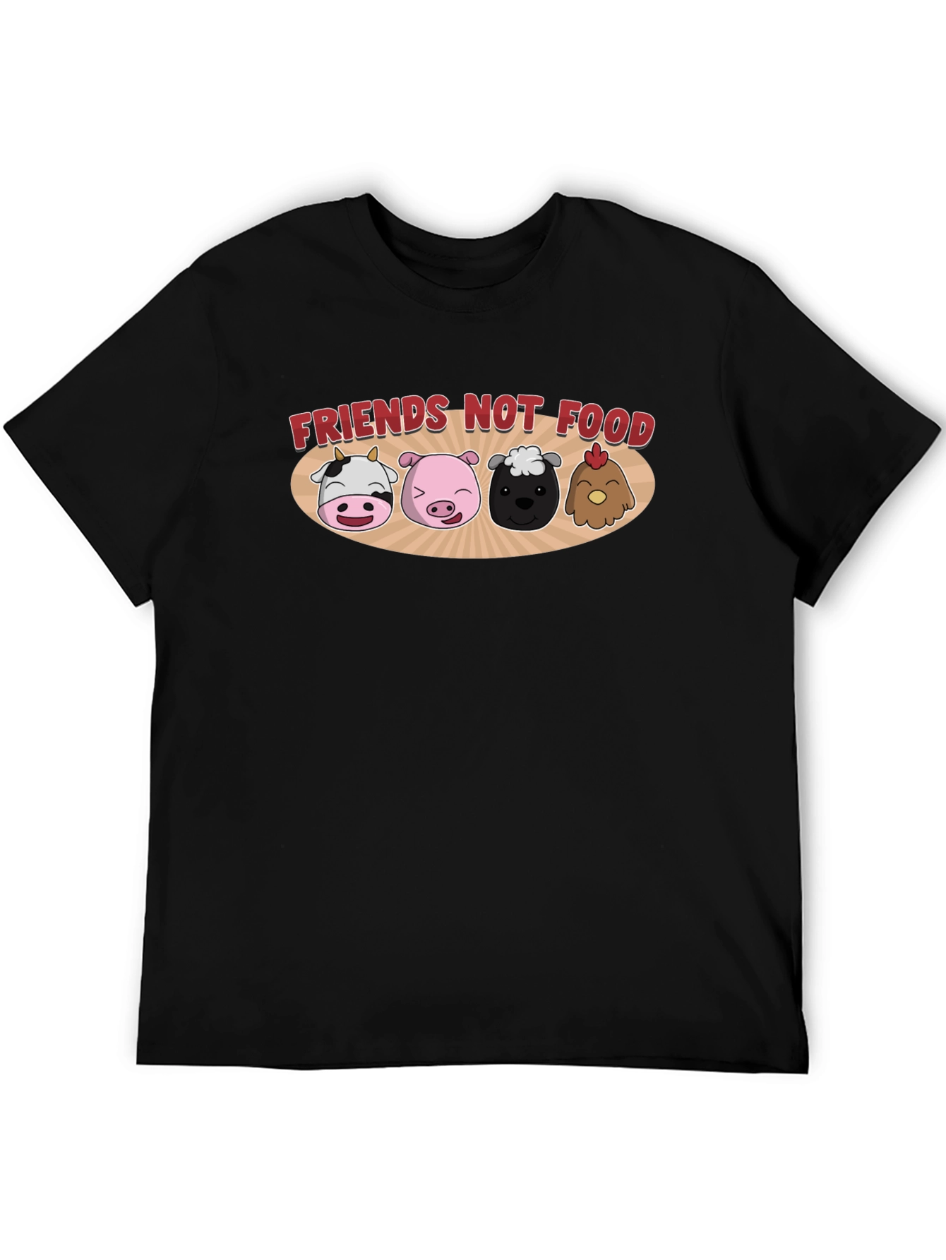 Friends Not Food Vegan T-Shirt