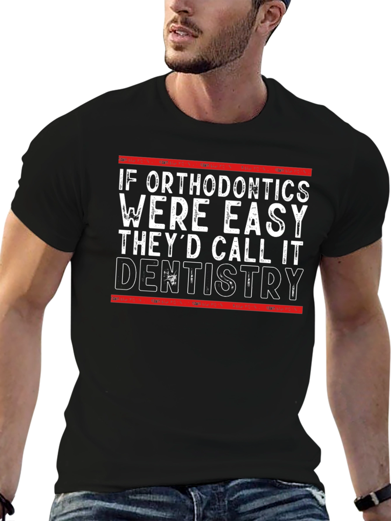 Orthodontics vs Dentistry Funny T-Shirt