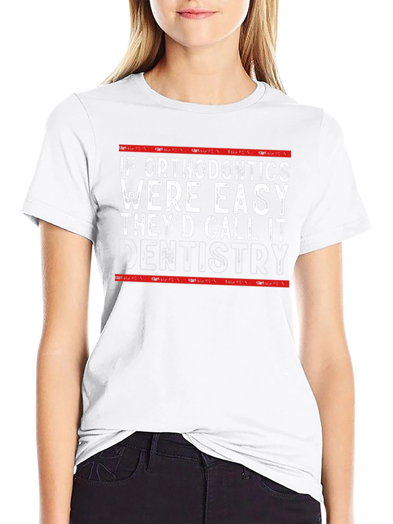 Orthodontics vs Dentistry Funny T-Shirt