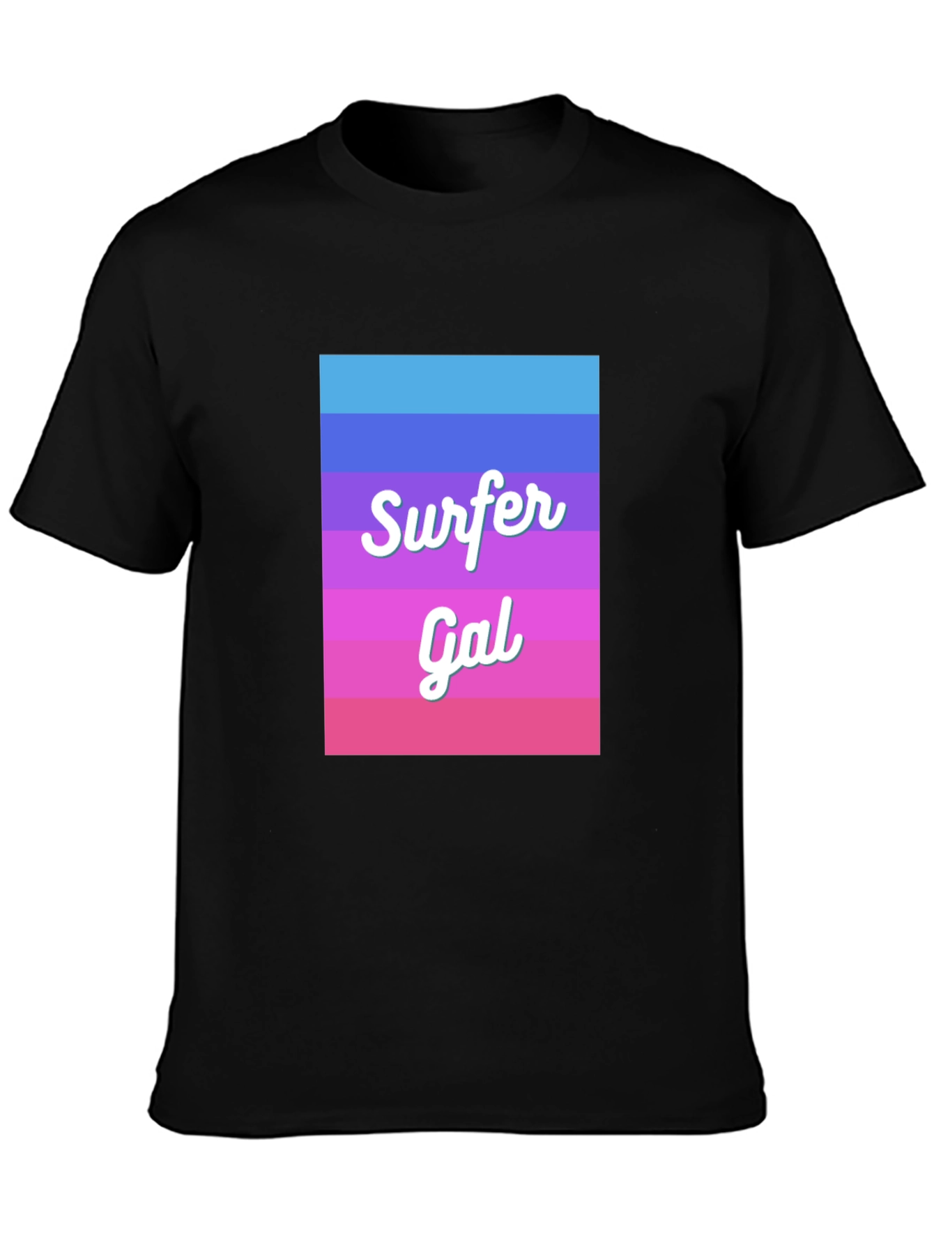 Surfer Gal T-Shirt - Beach Vibes