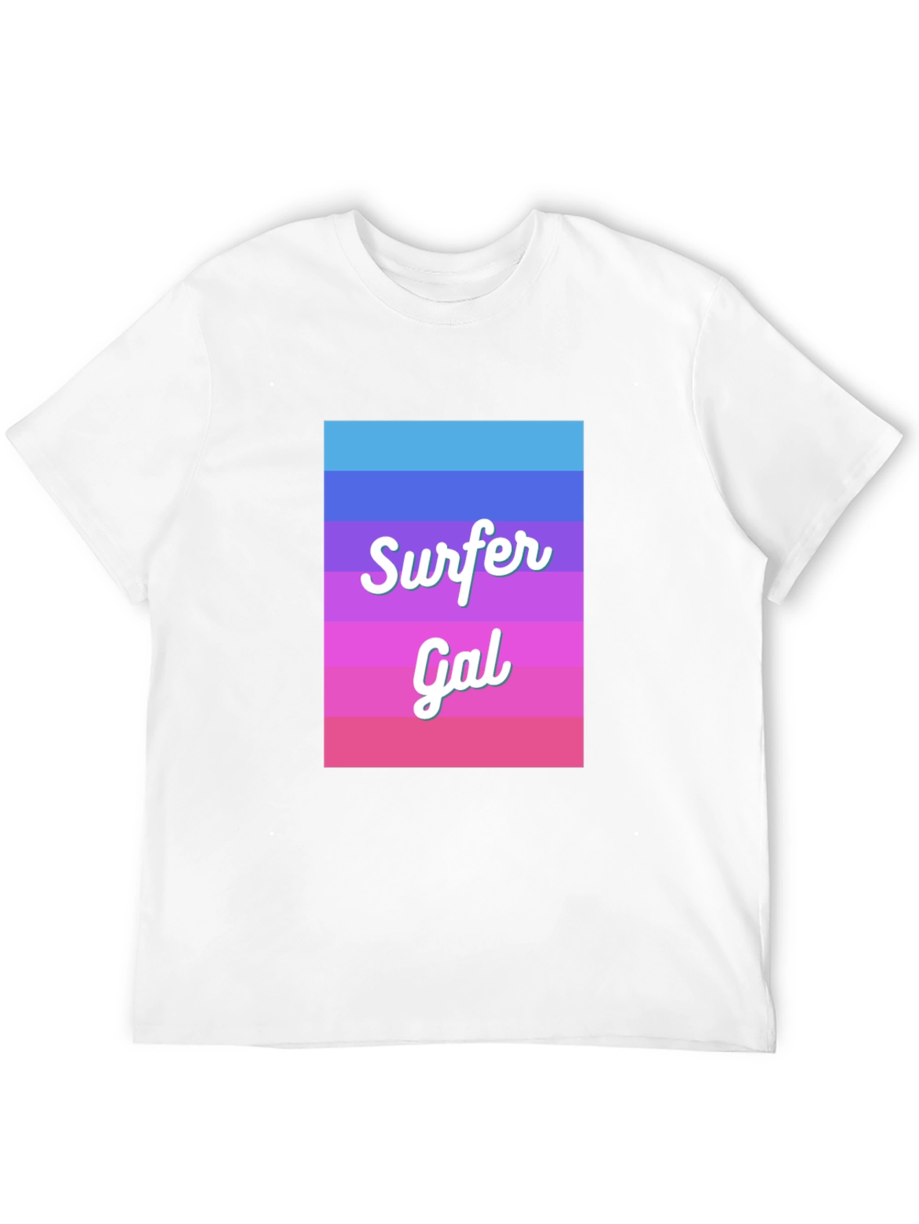 Surfer Gal T-Shirt - Beach Vibes