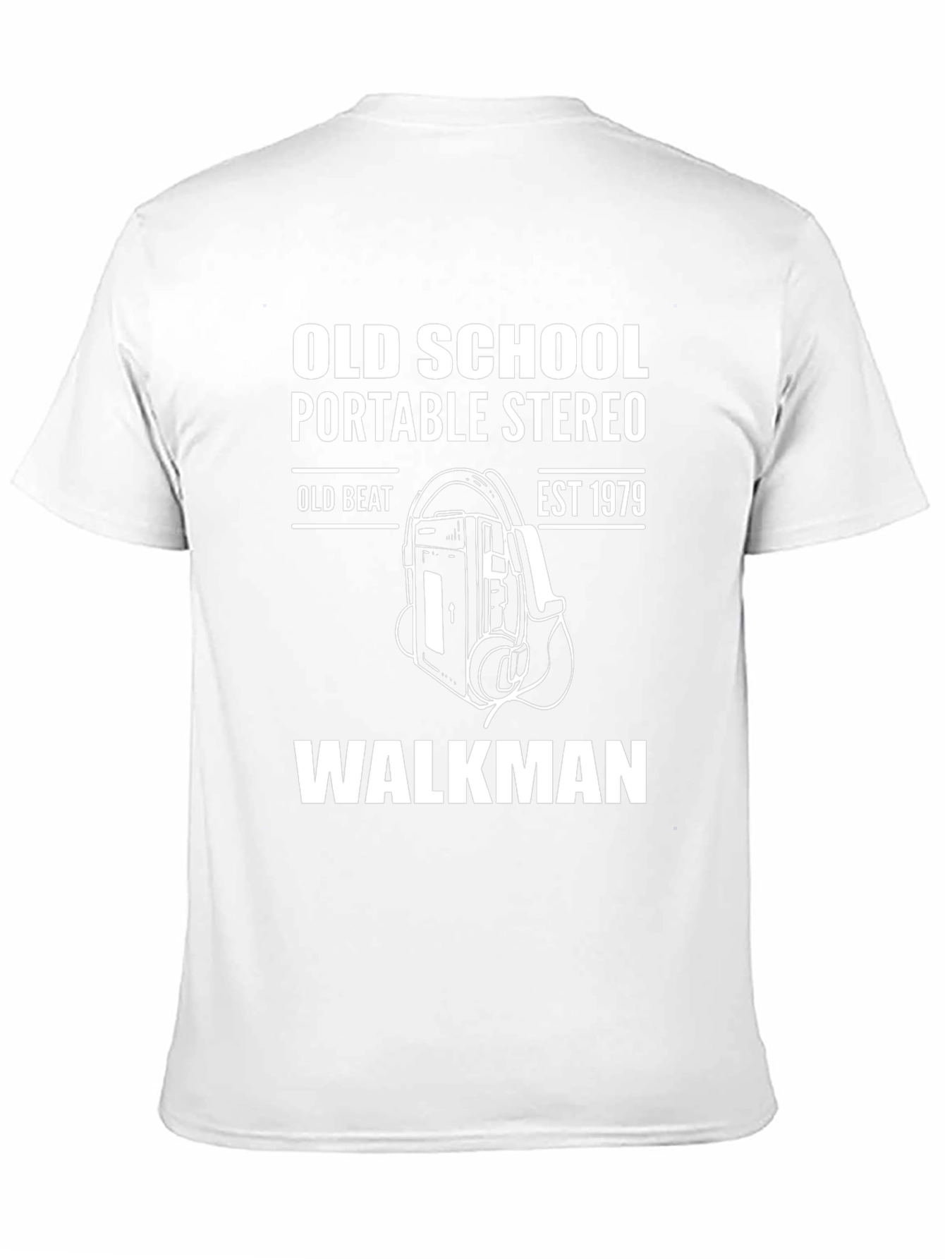 Old School Portable Stereo Walkman T-Shirt