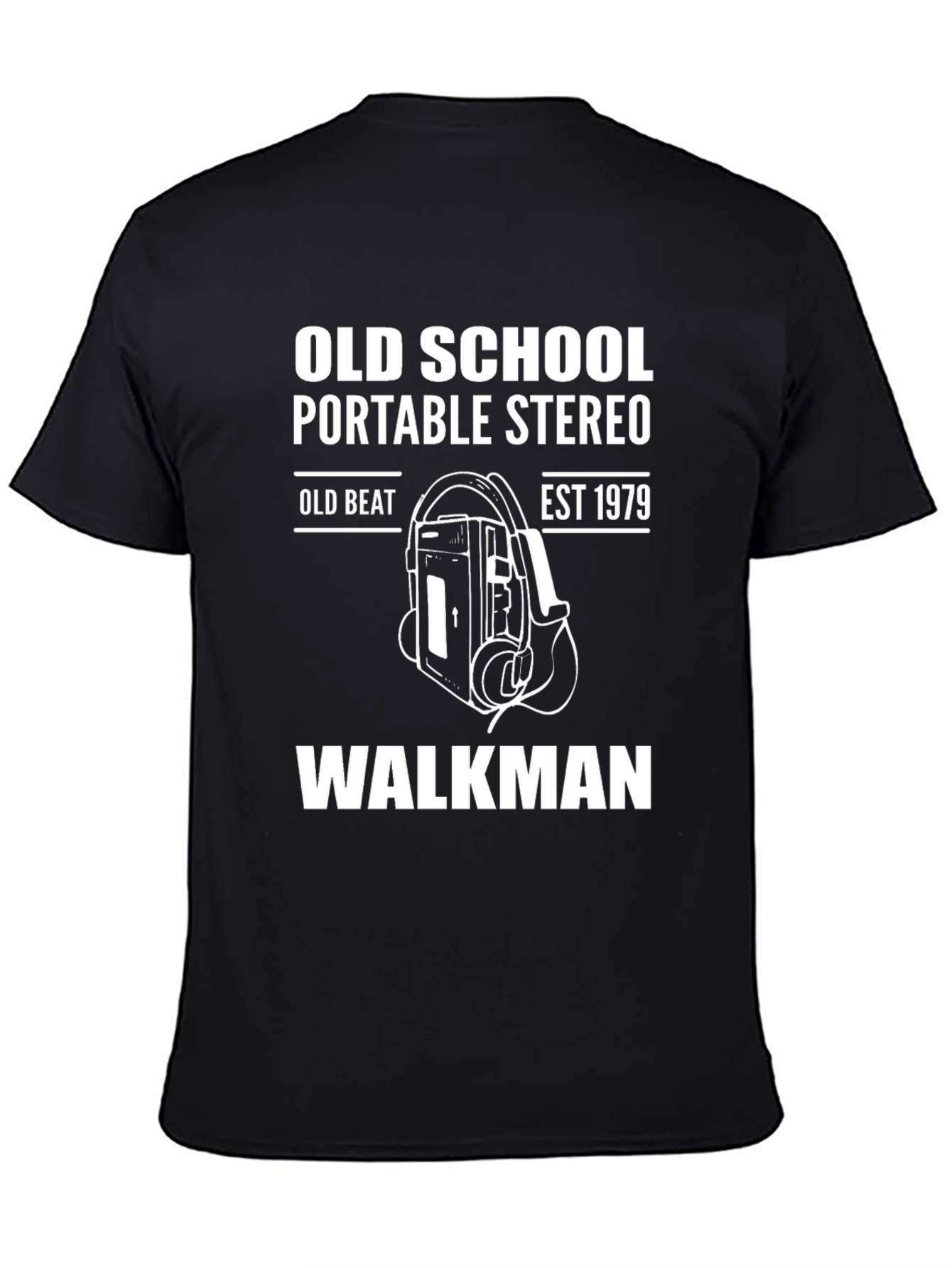 Old School Portable Stereo Walkman T-Shirt