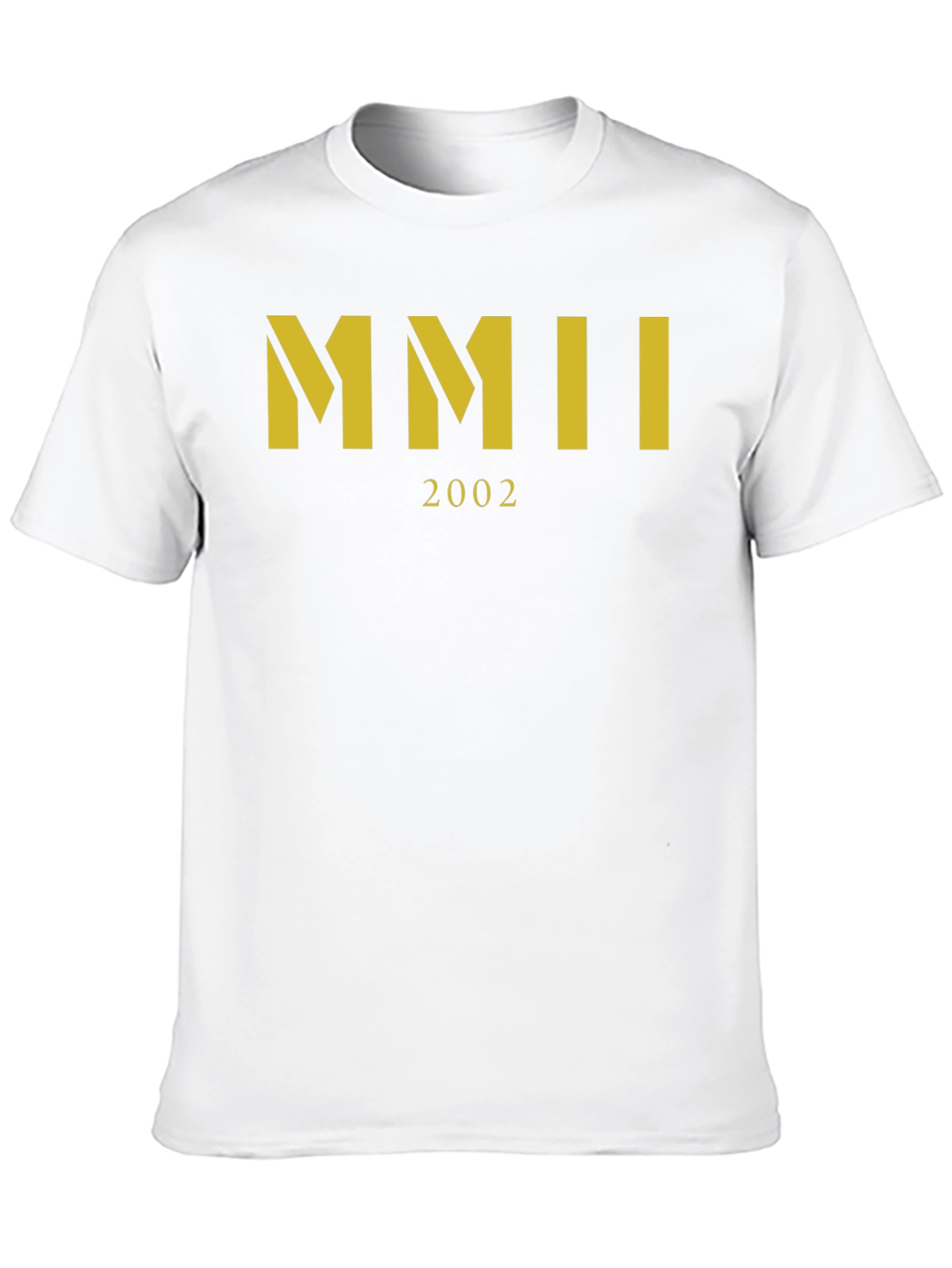 MMII 2002 T-Shirt Roman Numeral Year