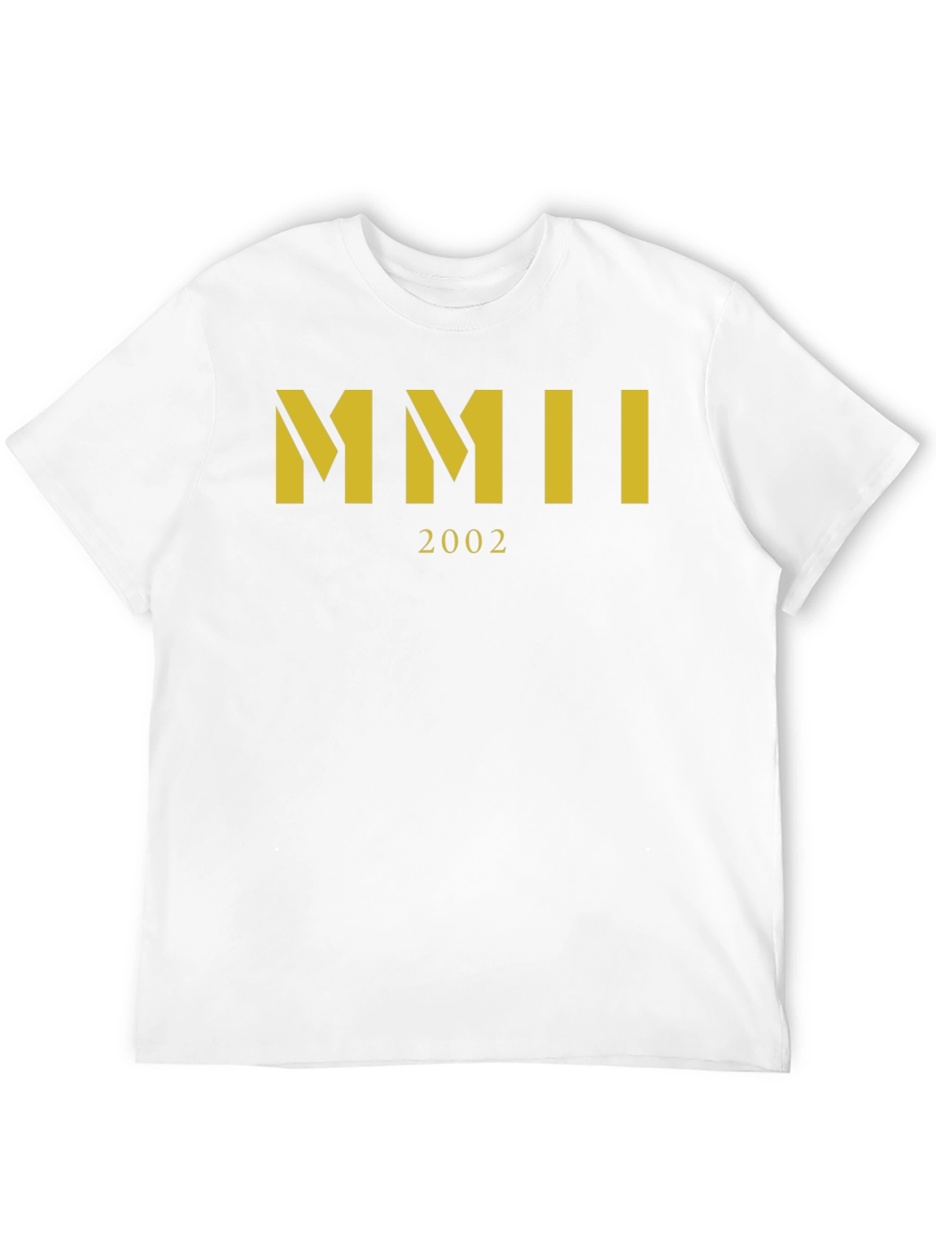 MMII 2002 T-Shirt Roman Numeral Year